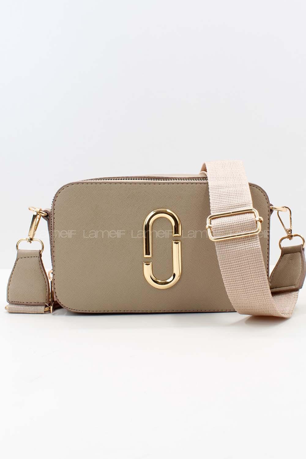 Mink Buckle Skin Hand Bag Bag