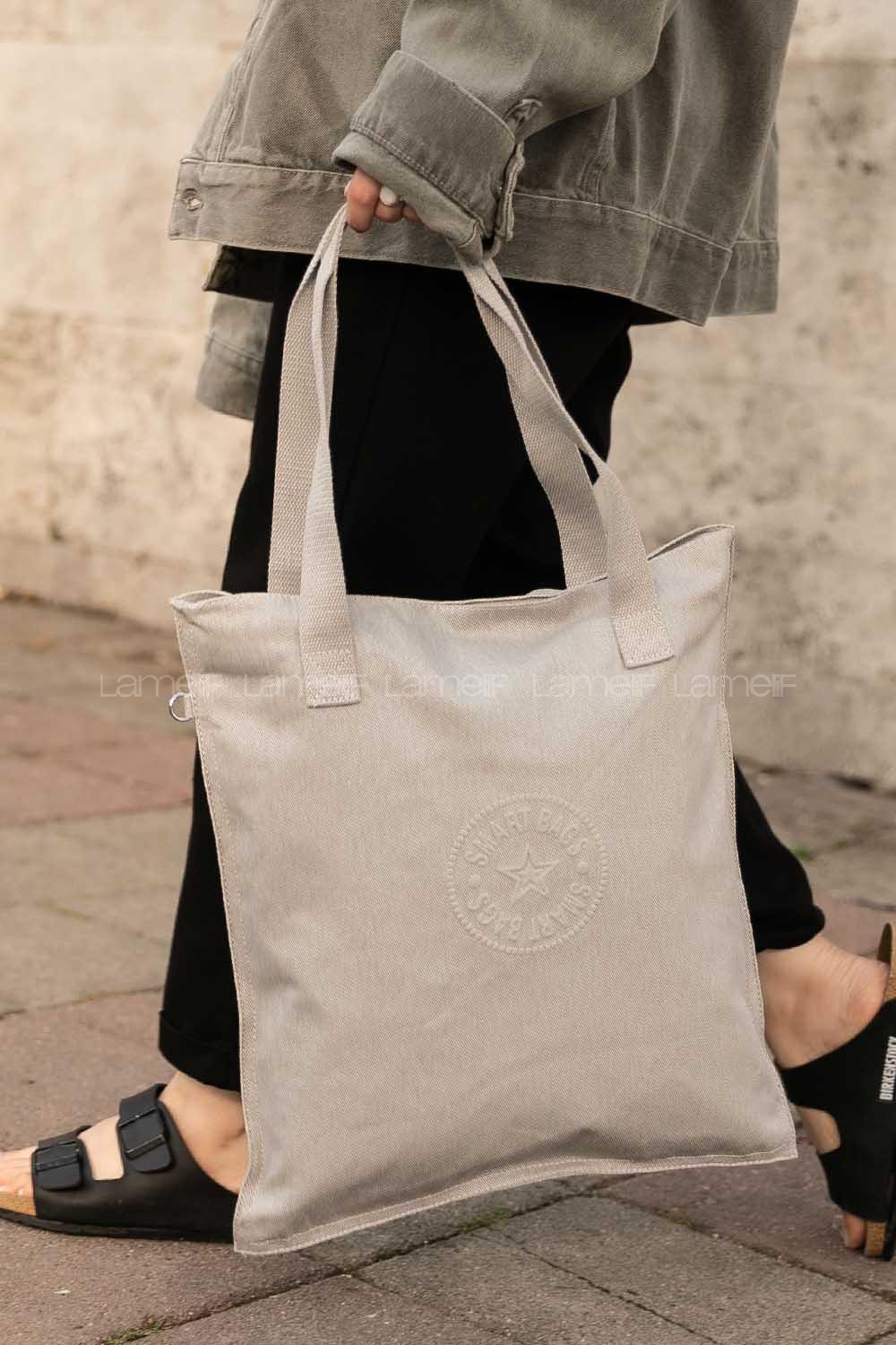 Modalamelif Smart Bag Gri Kadın Çanta