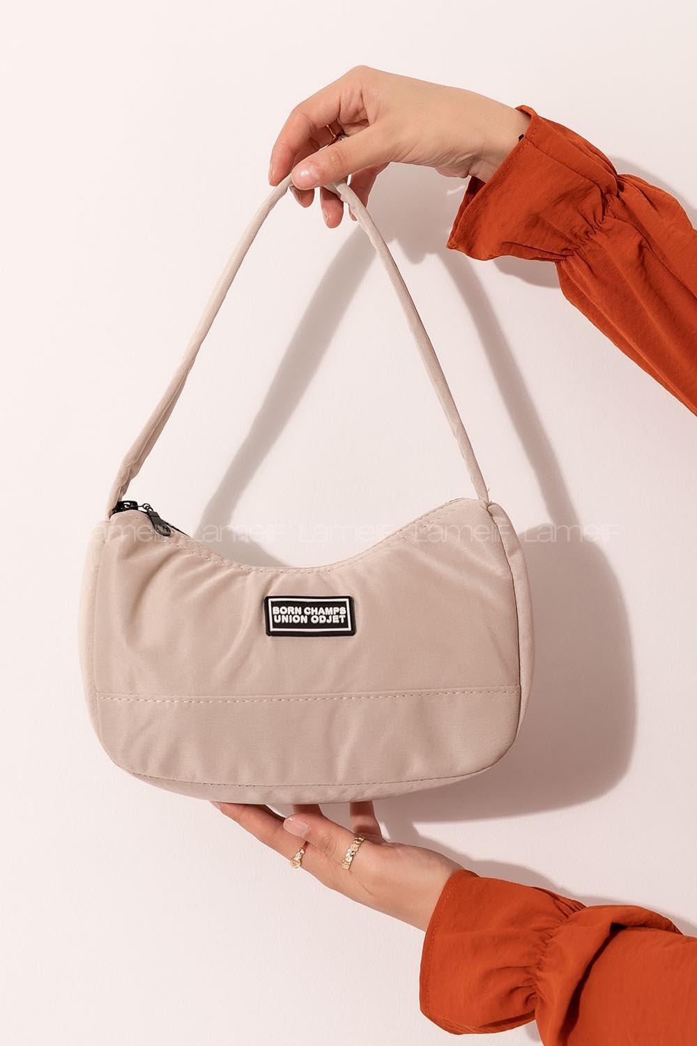 Lamelif Baguette El Ve Omuz Çanta Taş