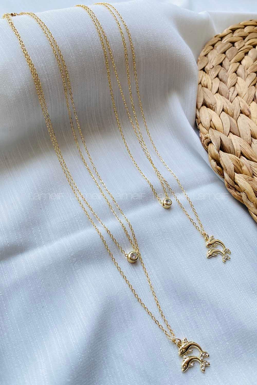 Modalamelif  Yunus Gold Kolye