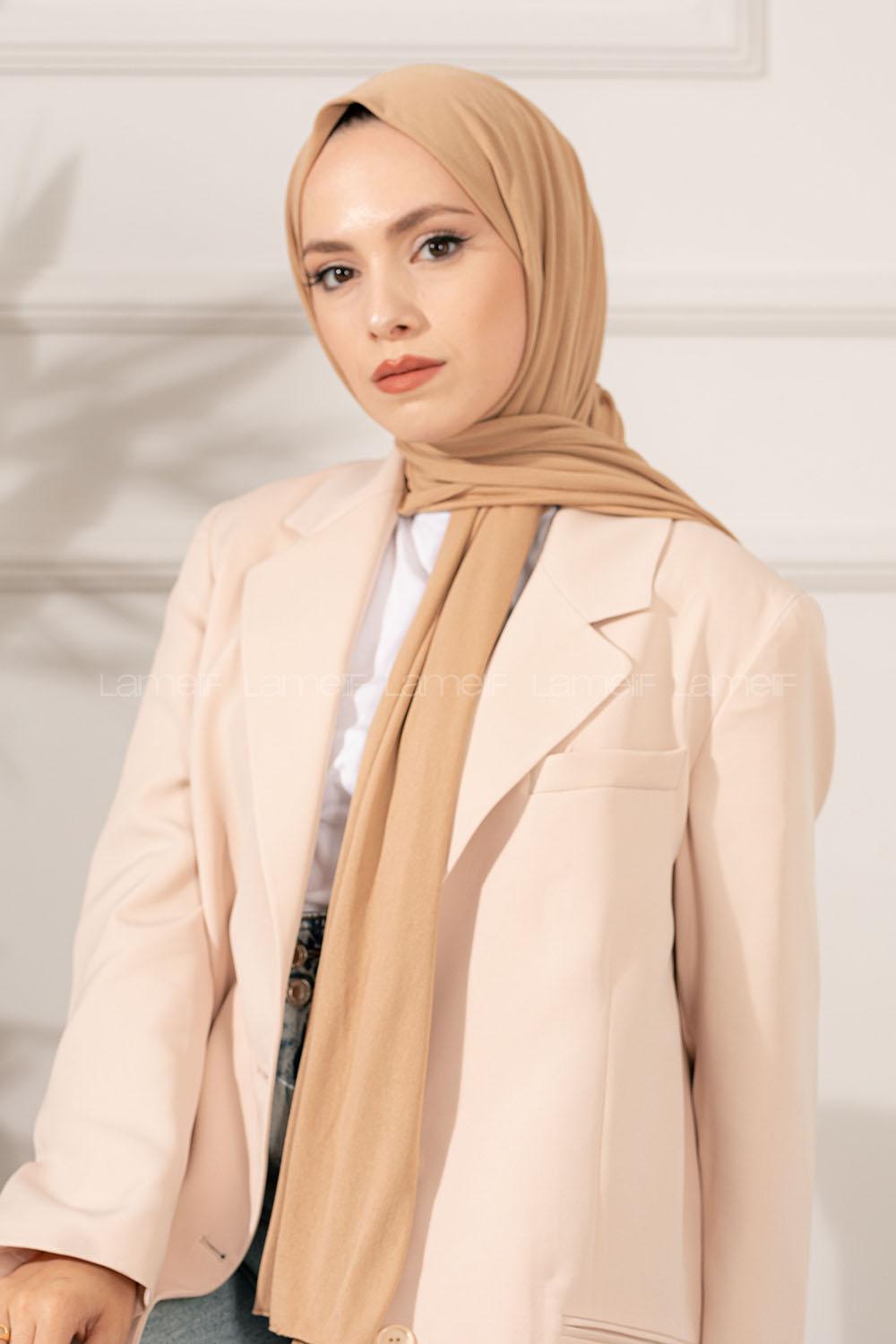 Modalamelif Soft Gold Penye Şal