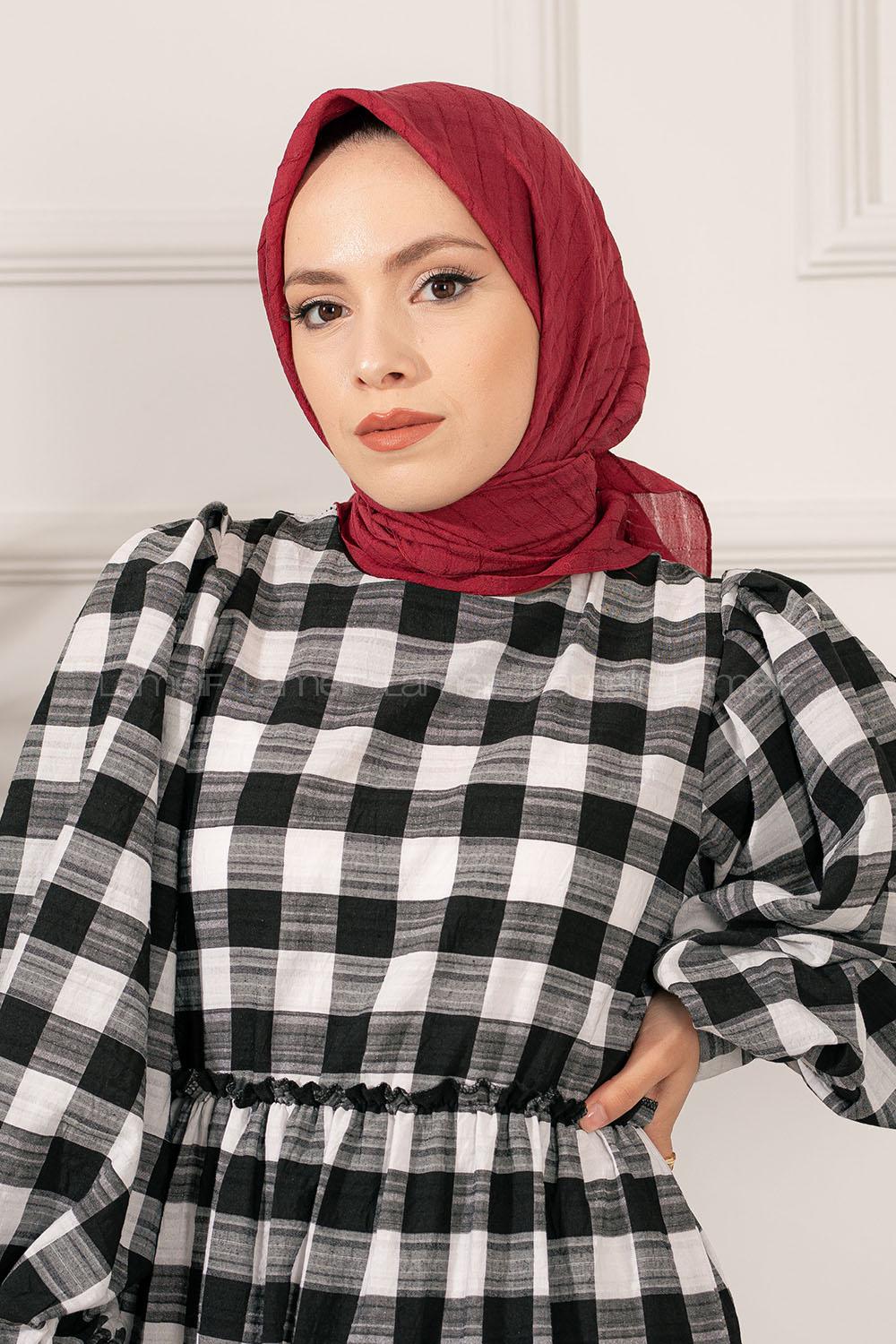 Modalamelif Yok Eşarp Bordo