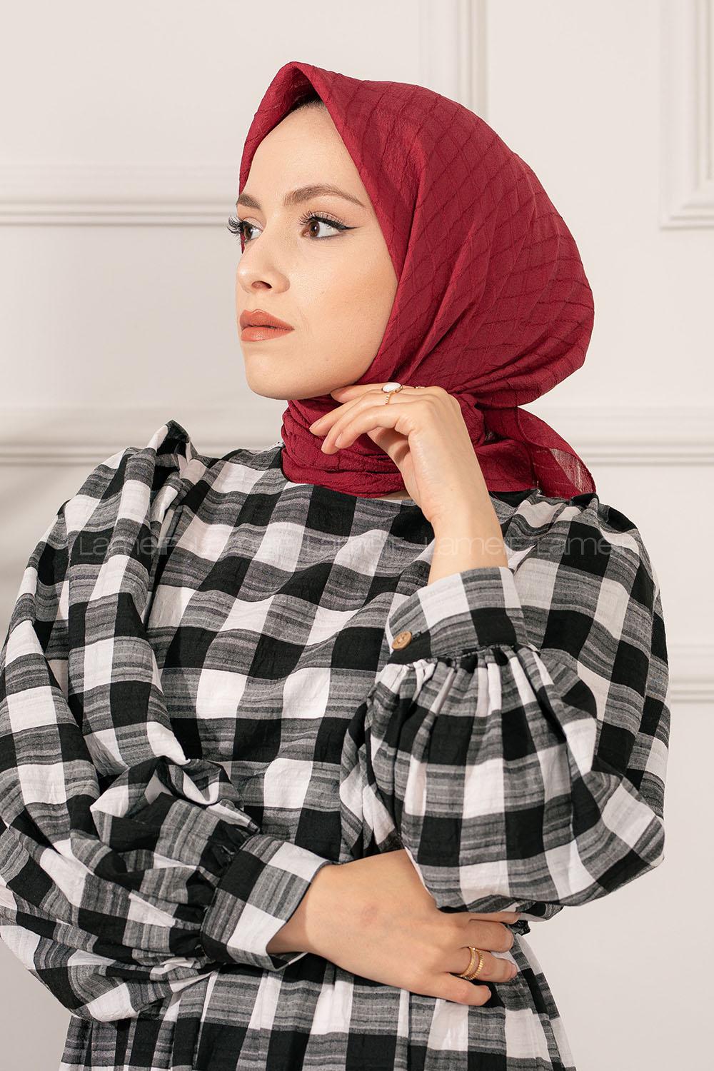 Modalamelif Yok Eşarp Bordo