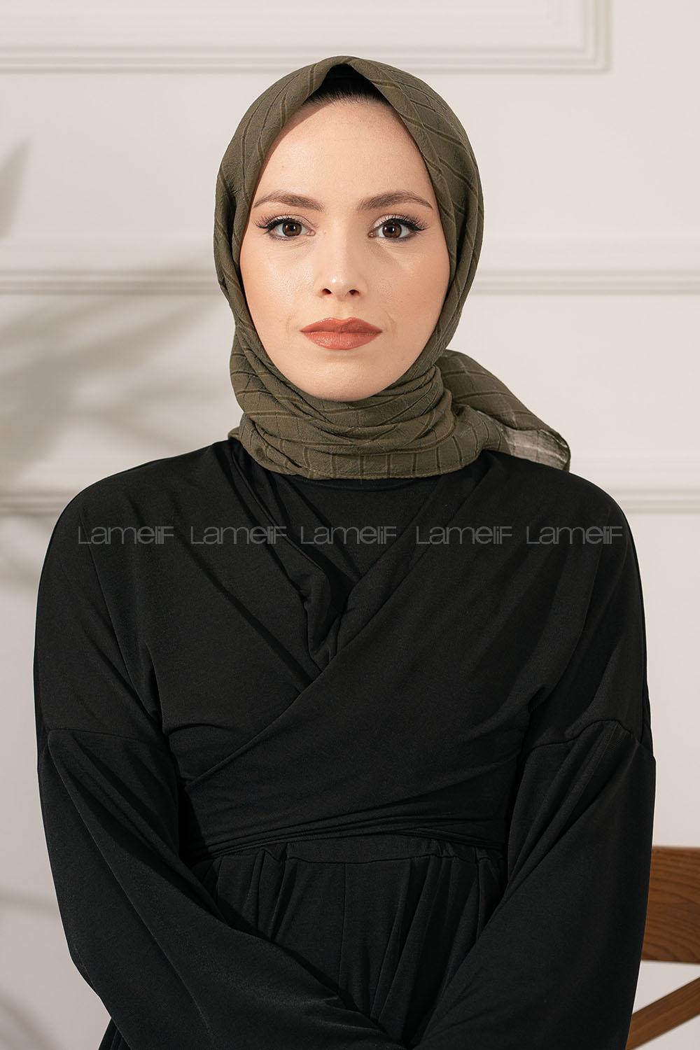 Modalamelif Yok  Eşarp Haki