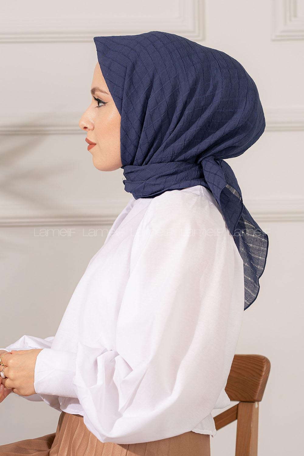 Modalamelif Yok Eşarp Lacivert