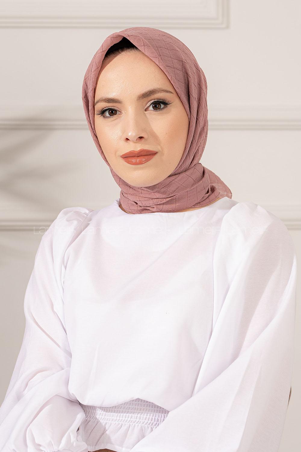 Modalamelif Yok Eşarp Pudra