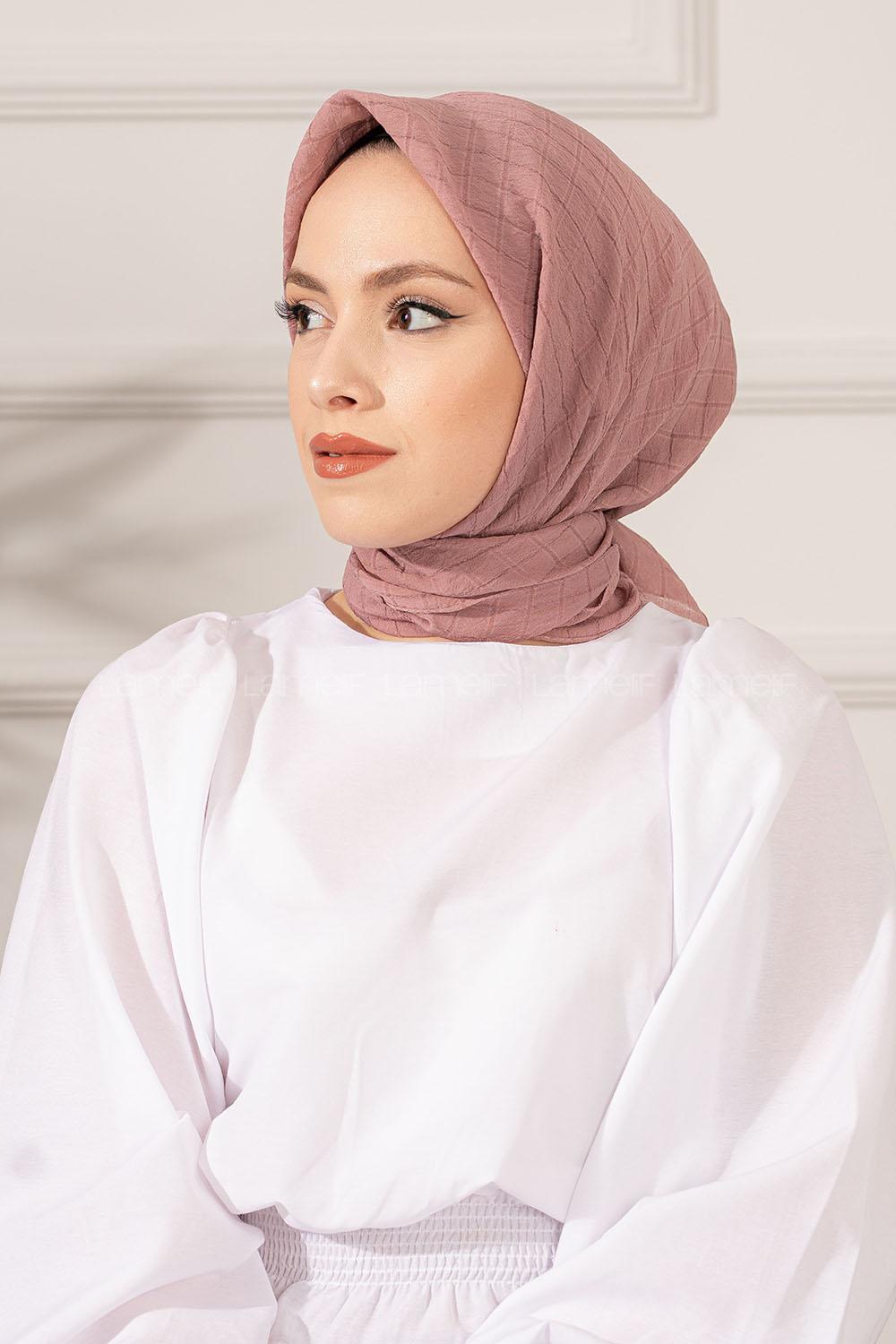 Modalamelif Yok Eşarp Pudra