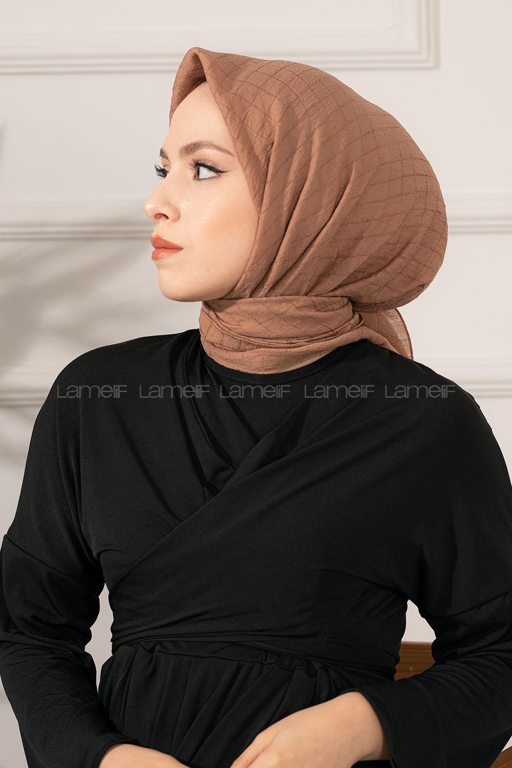 Modalamelif Yok Eşarp Sütlü Kahve