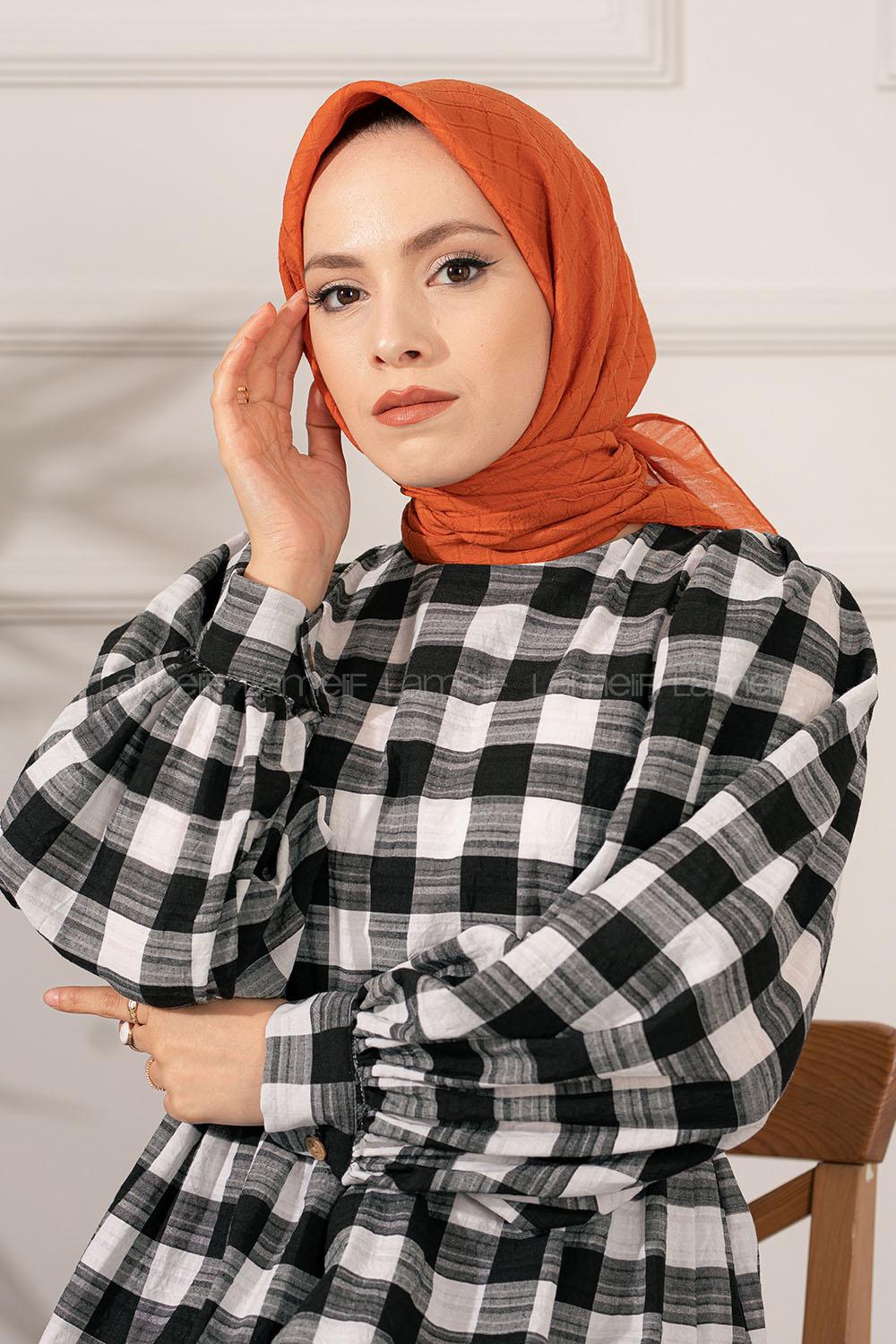 Modalamelif Yok Eşarp Turuncu