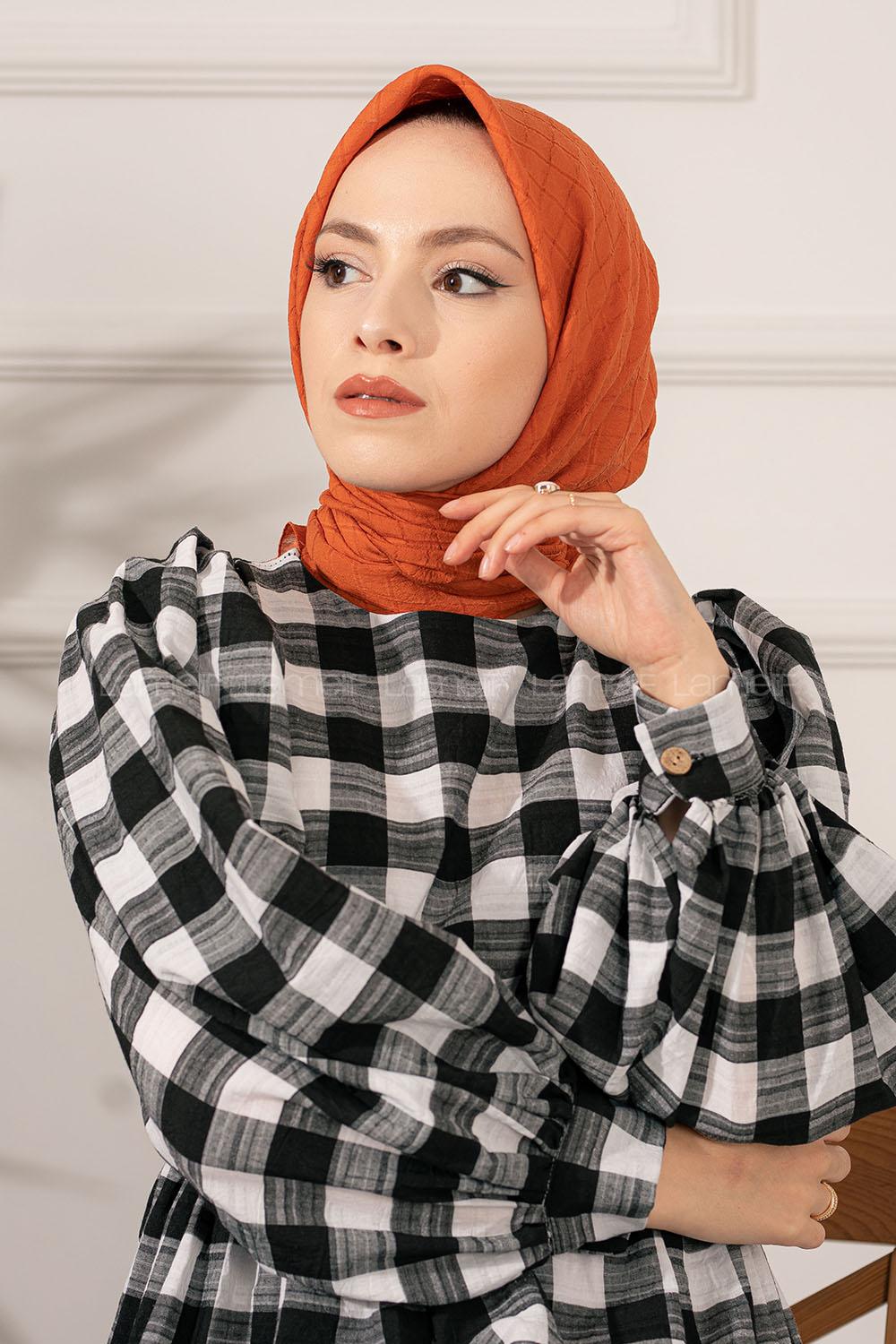 Modalamelif Yok Eşarp Turuncu