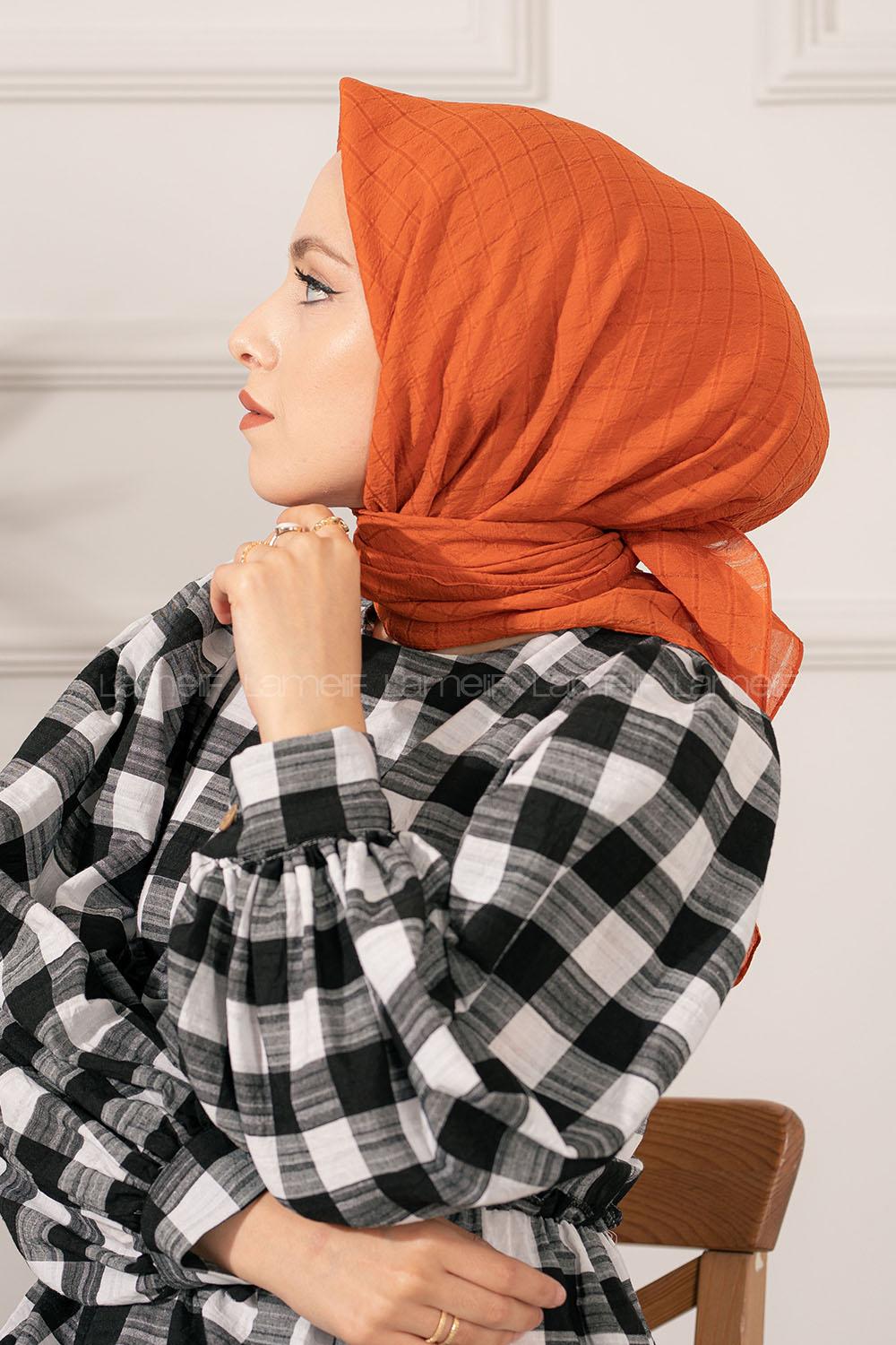 Modalamelif Yok Eşarp Turuncu