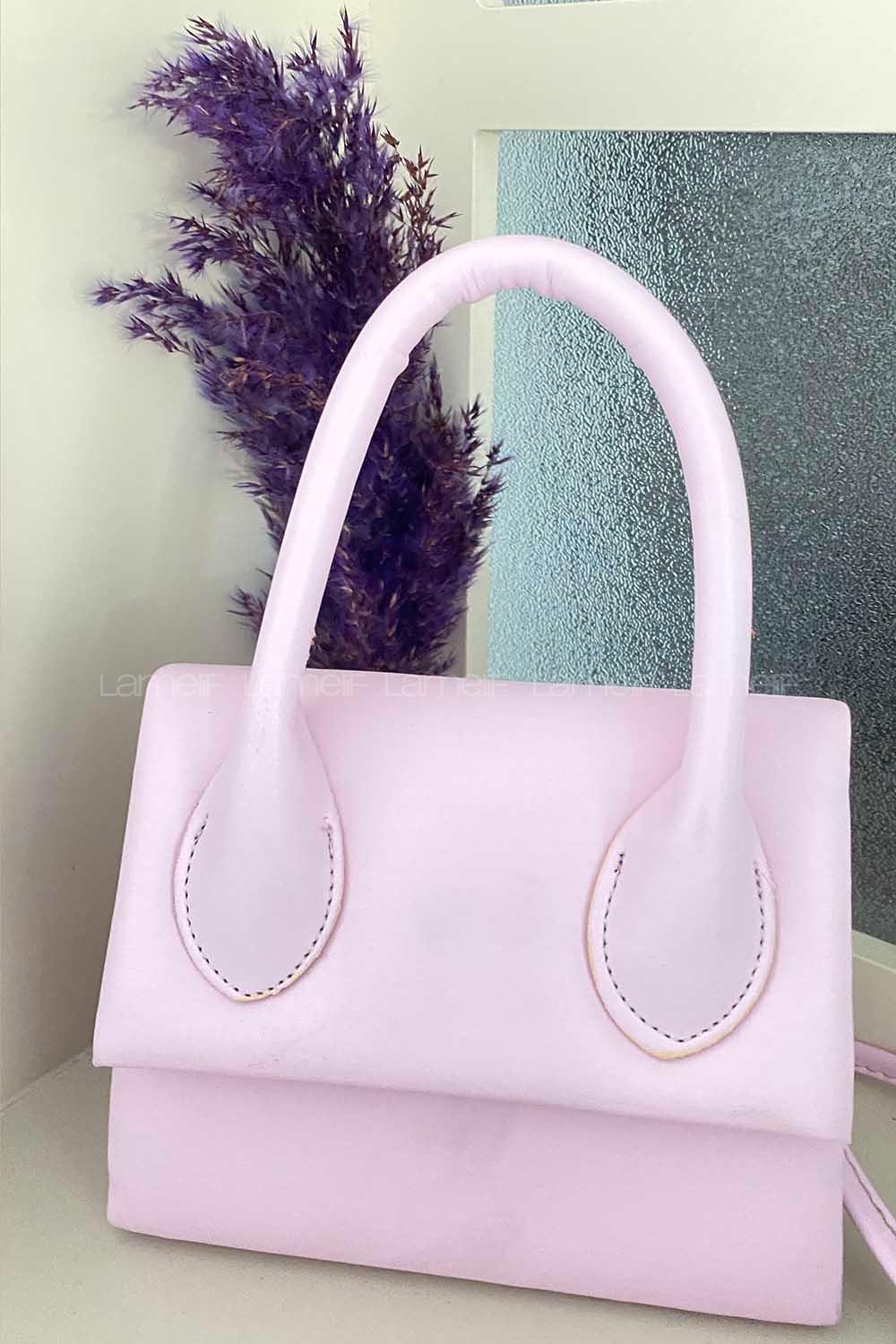 Modalamelif Kapak Kilitli Hilton Çanta Pudra