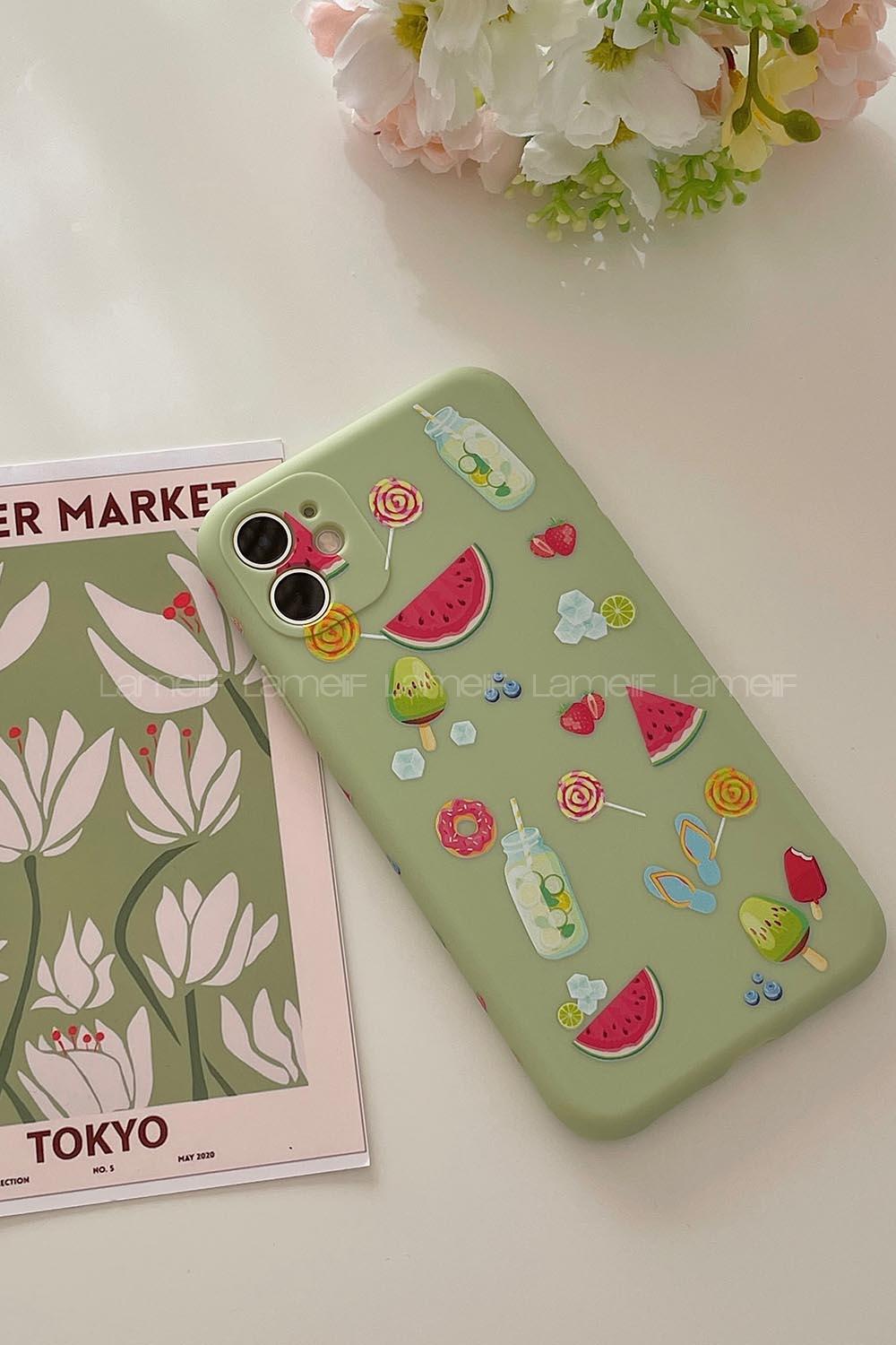 Modalamelif ıPhone 11 Stickers Baskılı Telefon Kılıfı