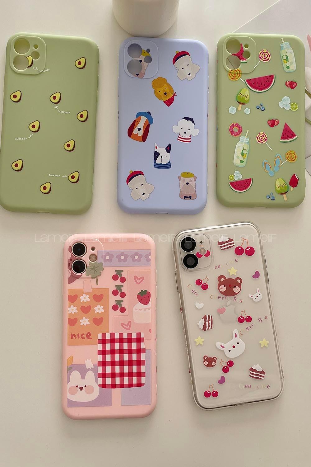 Modalamelif ıPhone 11 Stickers Baskılı Telefon Kılıfı