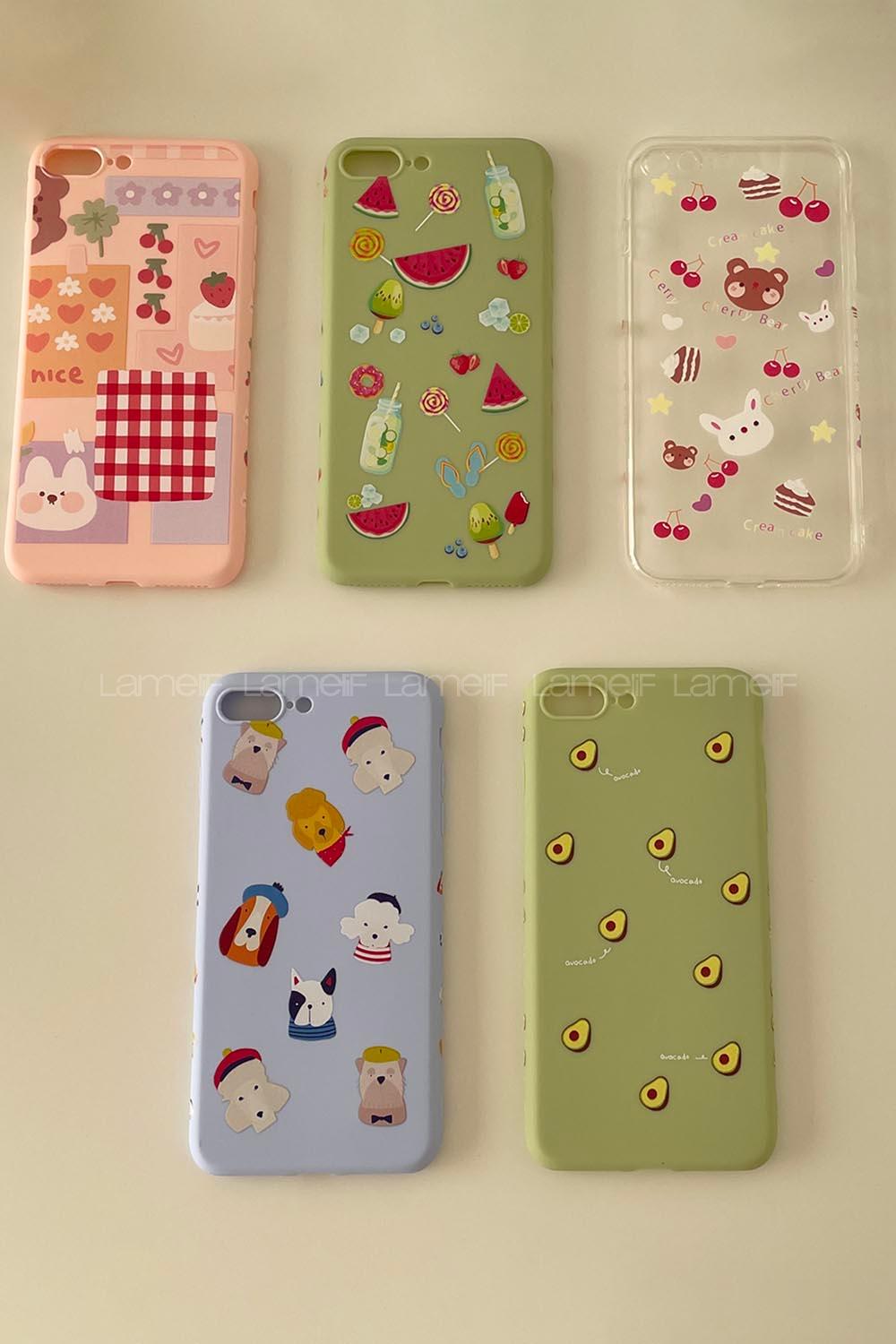 Modalamelif ıPhone 7/8 Plus Dog Baskılı Telefon Kılıfı