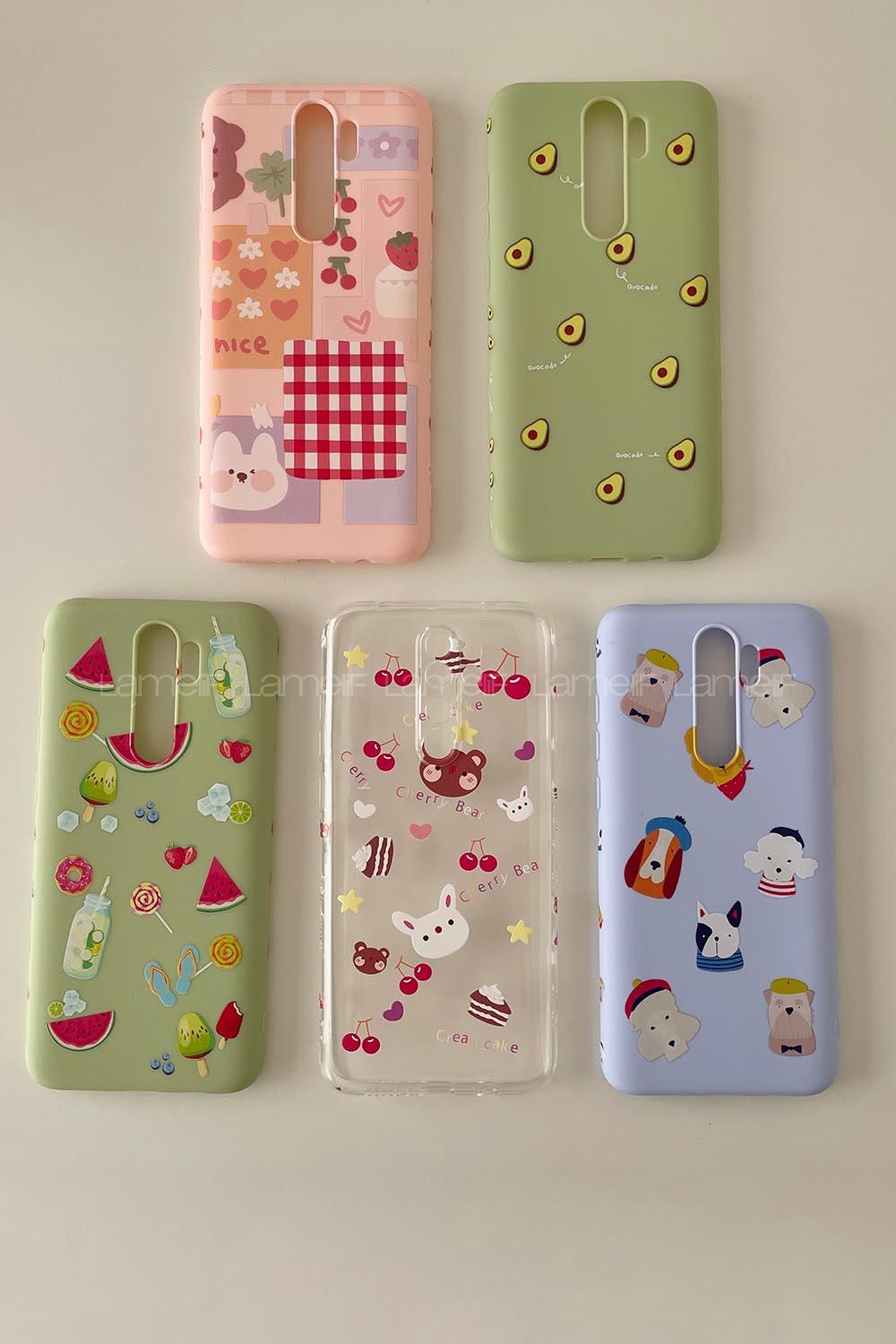 Modalamelif Redmi Note 8 Pro Avakado Baskılı Telefon Kılıfı