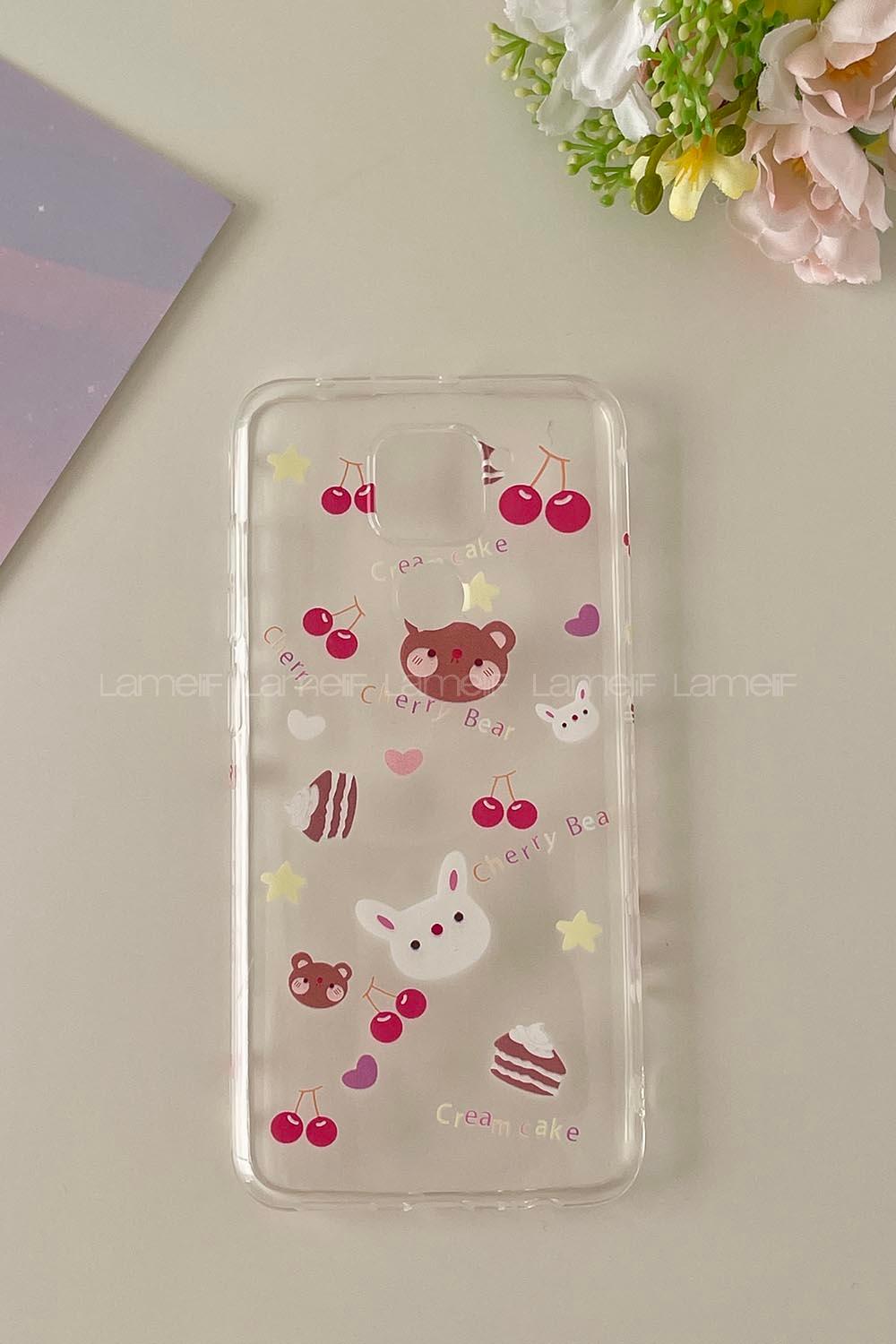 Modalamelif Redmi Note 9 Şeffaf Baskılı Telefon Kılıfı