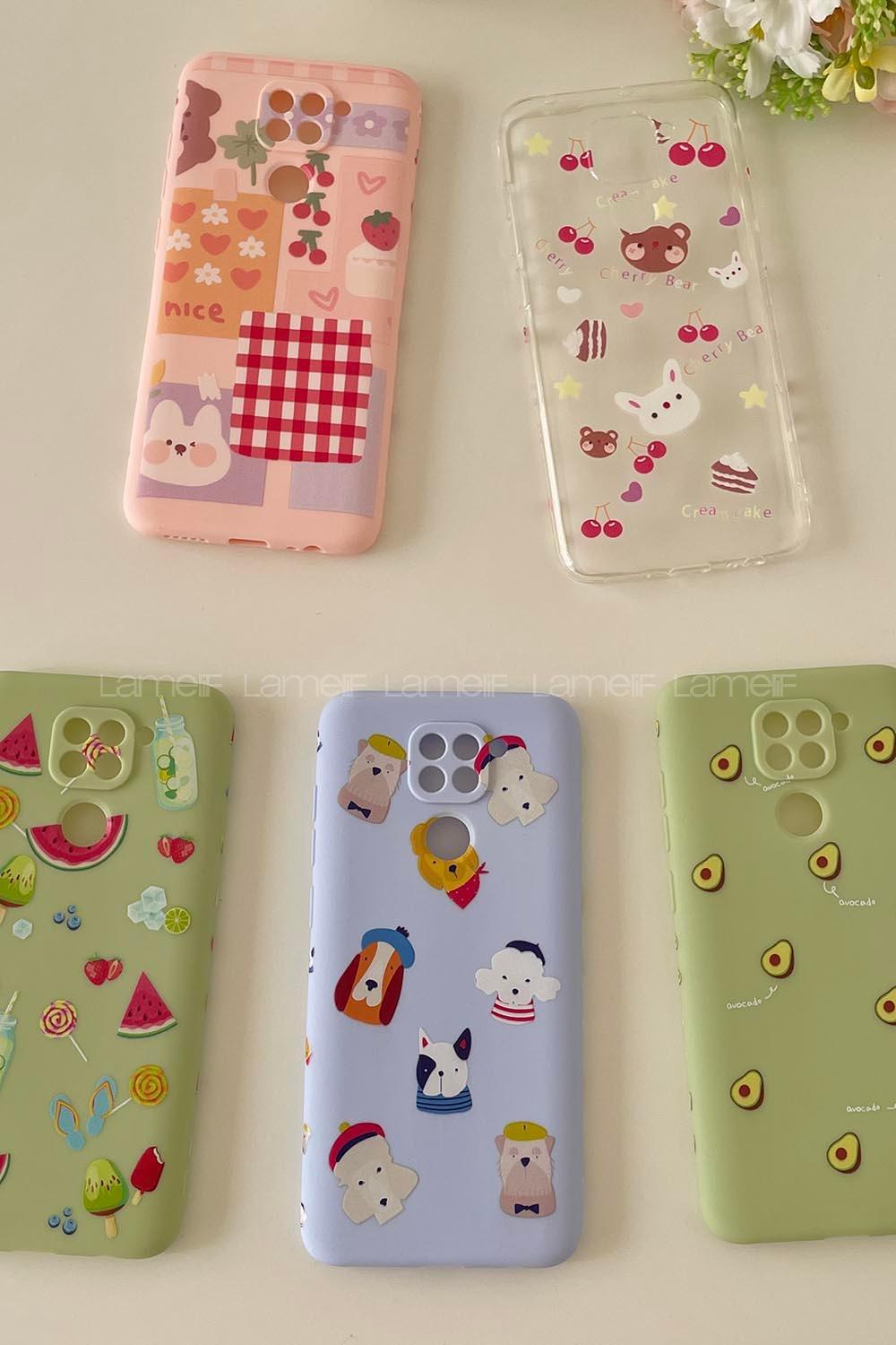 Modalamelif Redmi Note 9 Stickers Baskılı Telefon Kılıfı