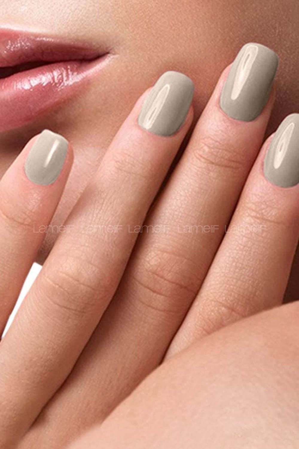 Lamelif Pastel Nude Dust Oje 763
