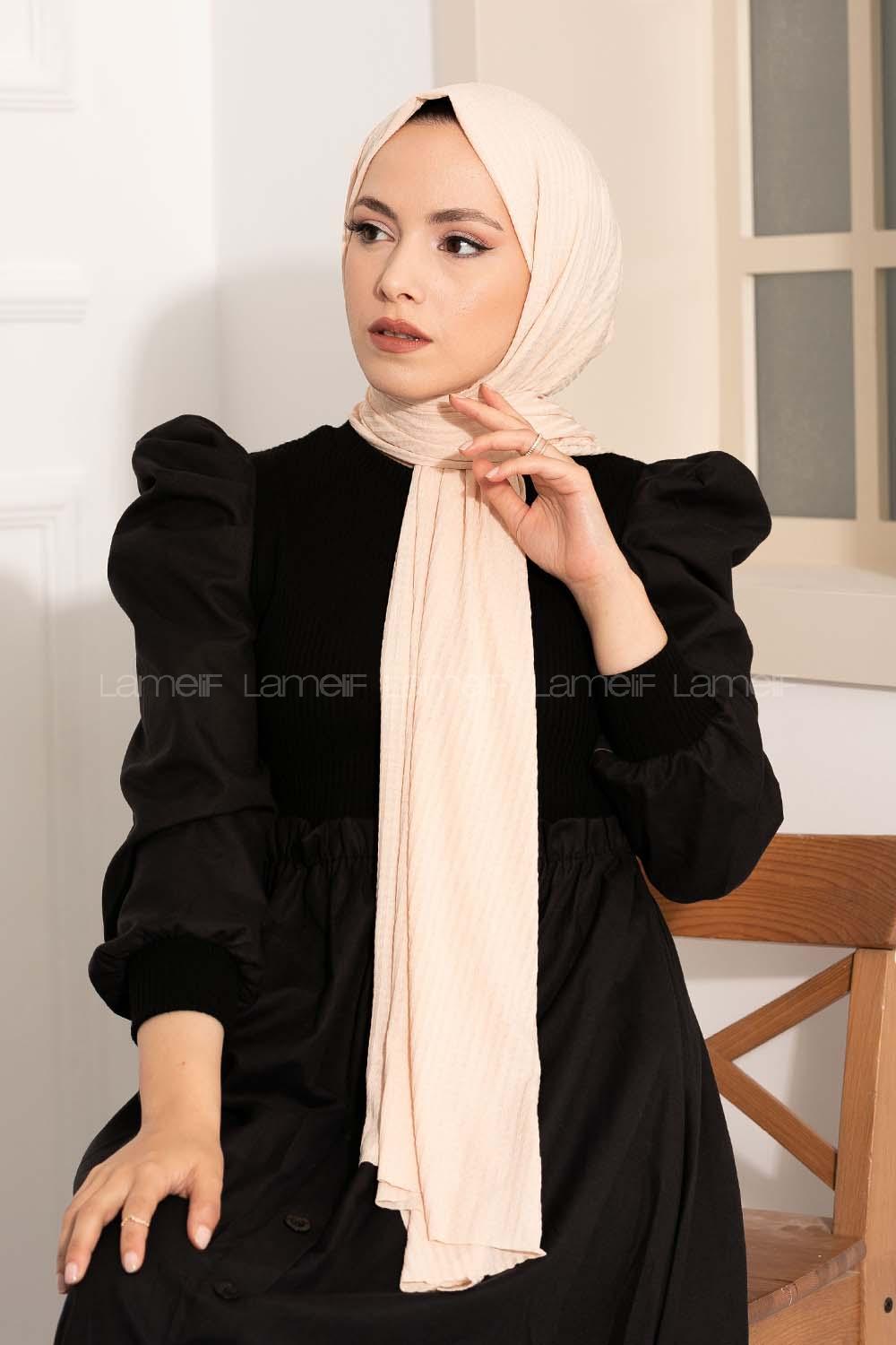 Modalamelif Compy Penye Şal Açık Bej