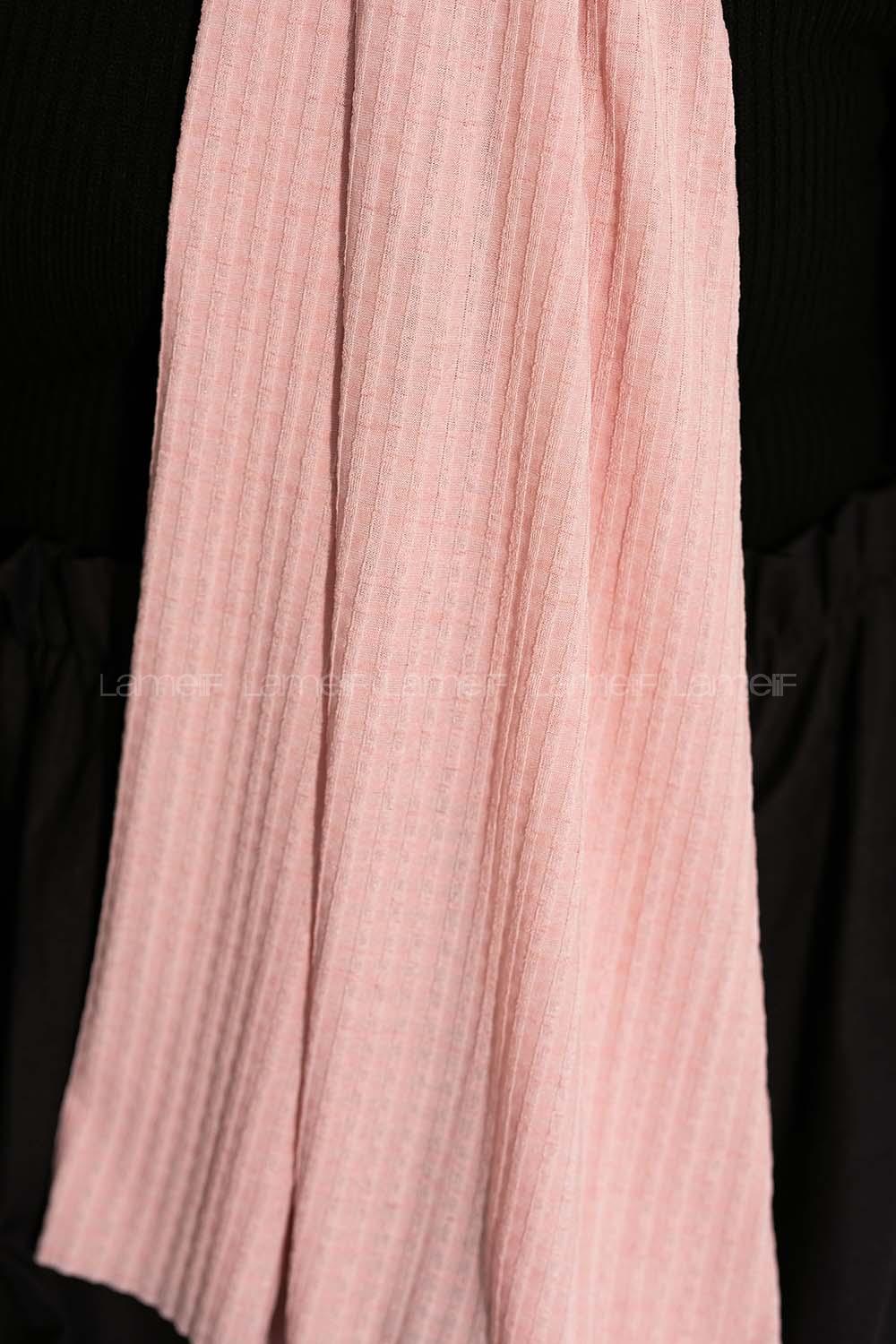 Modalamelif Compy Penye Şal Açık  Pudra