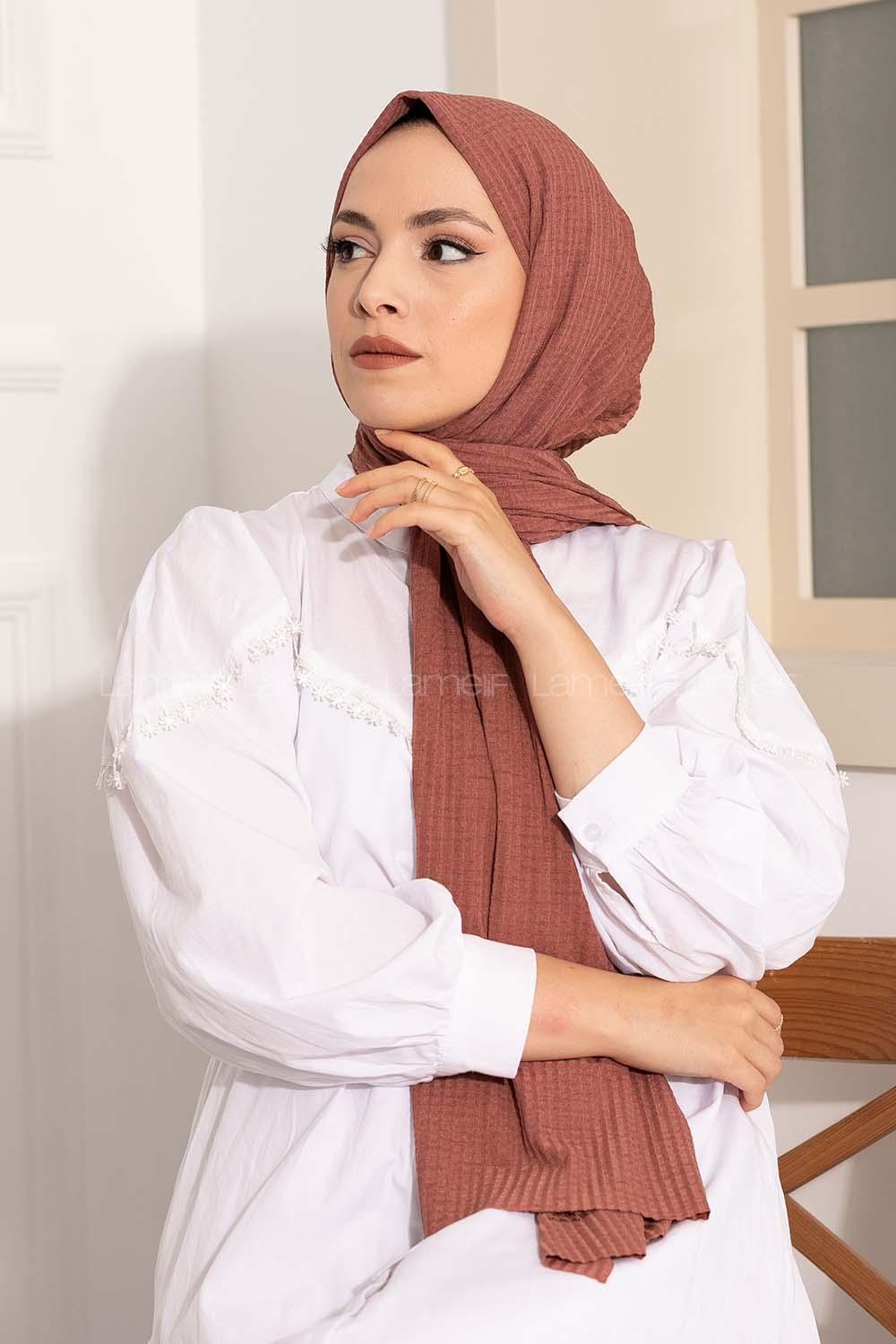 Modalamelif Compy Penye Şal Badem