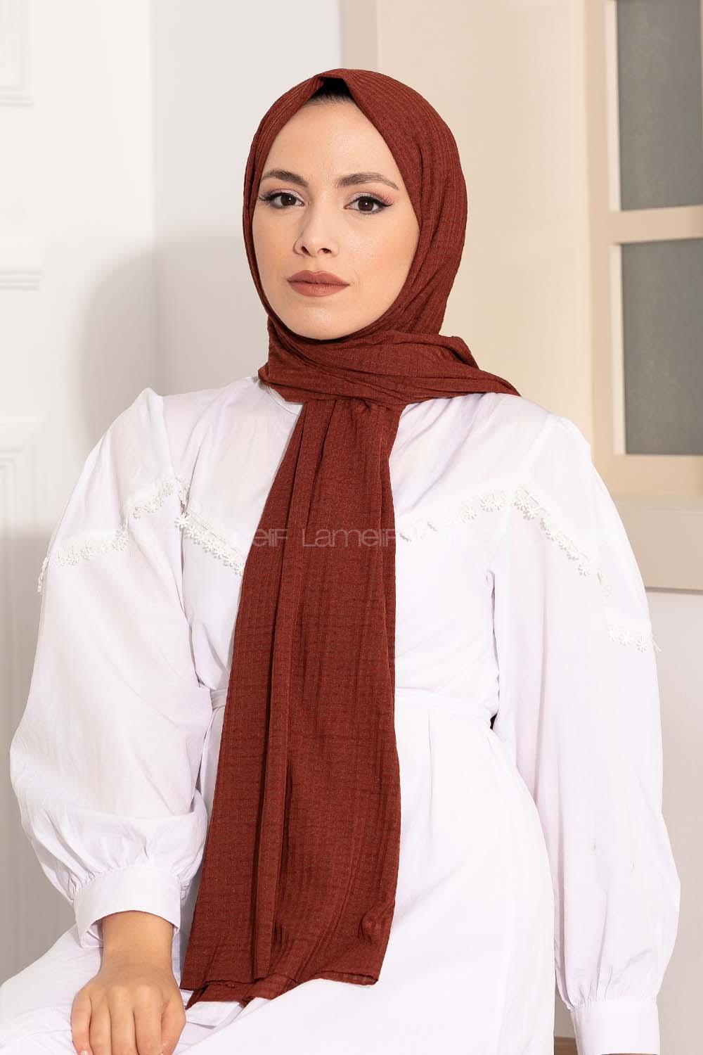 Modalamelif Compy Penye Şal Kızıl Bakır