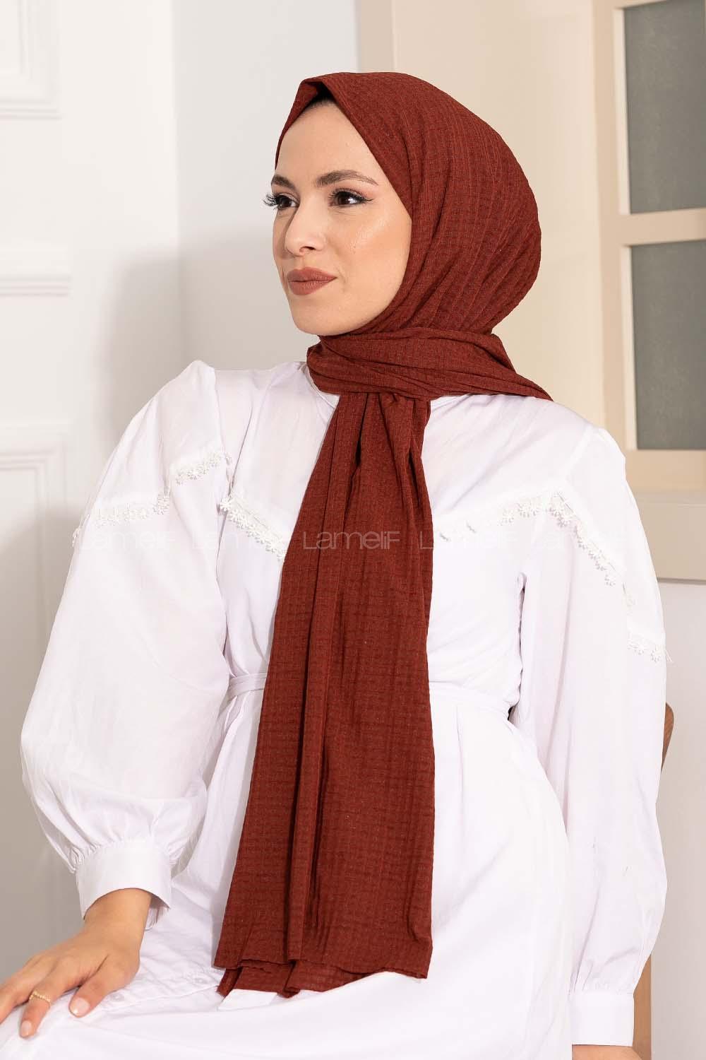 Modalamelif Compy Penye Şal Kızıl Bakır