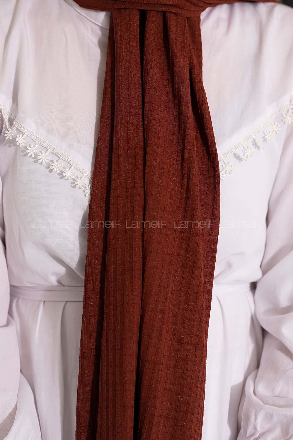 Modalamelif Compy Penye Şal Kızıl Bakır