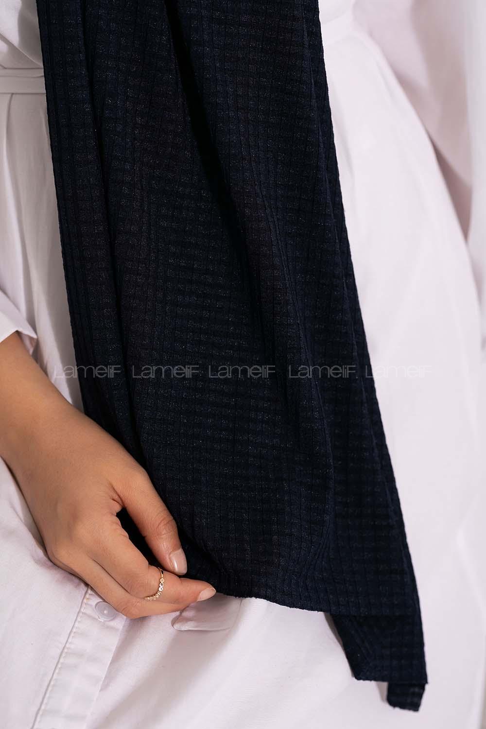 Modalamelif Compy Penye Şal Lacivert