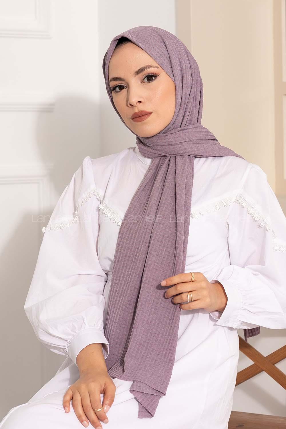 Modalamelif Compy Penye Şal Lila