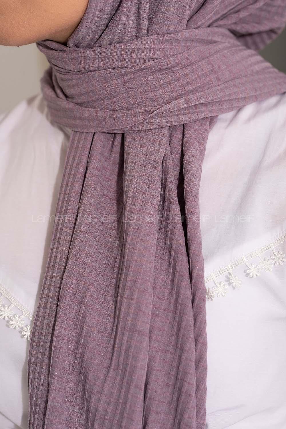 Modalamelif Compy Penye Şal Lila