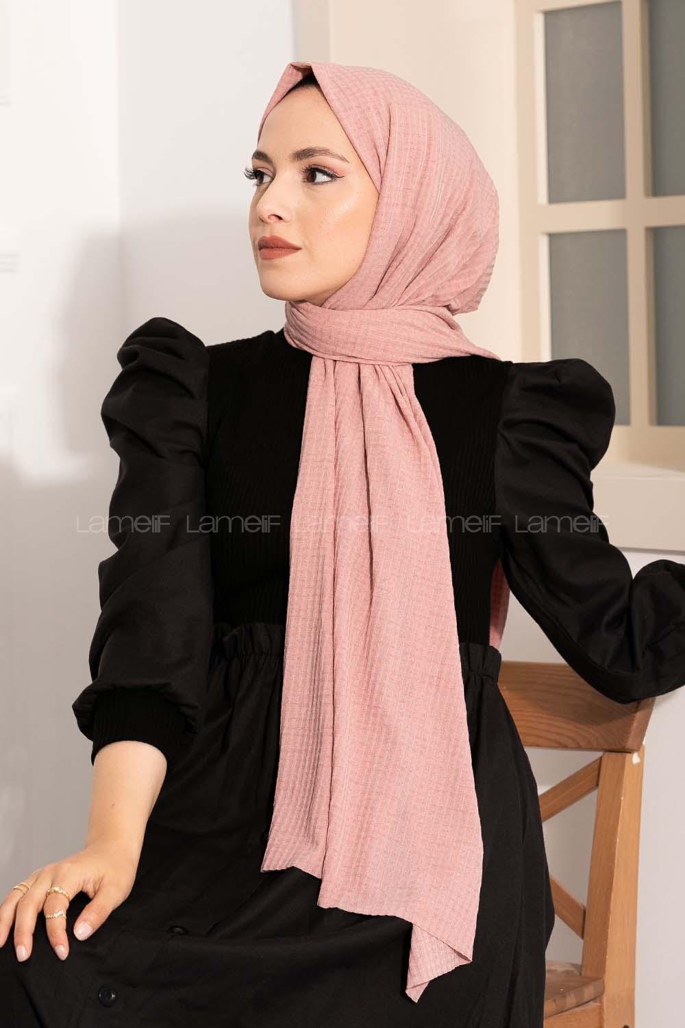 Modalamelif Compy Penye Şal Pudra