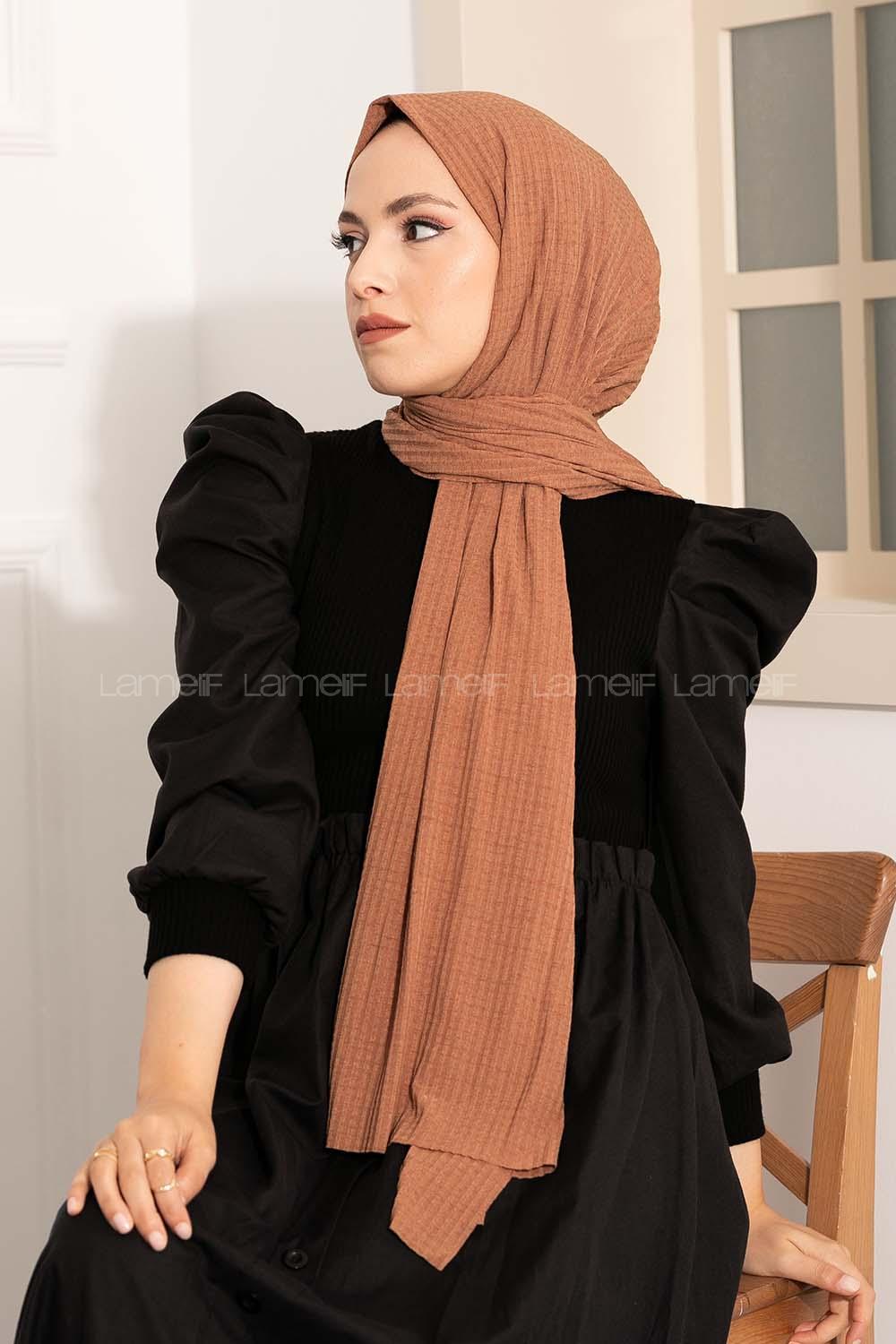 Modalamelif Compy Penye Şal Sütlü Kahve