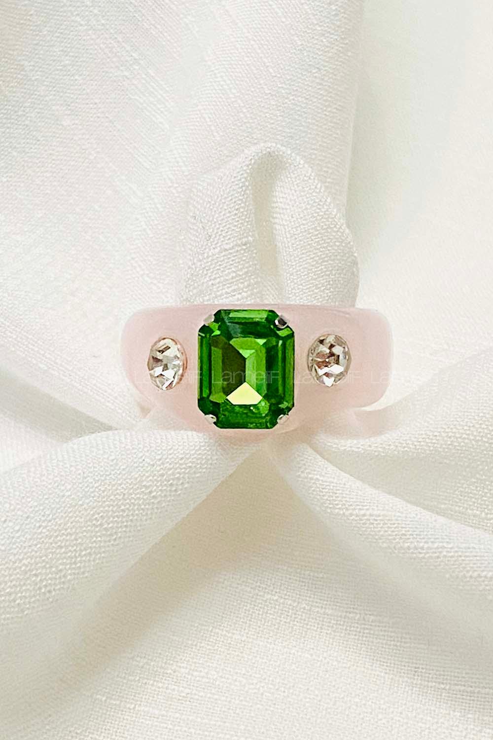 Modalamelif Pudra Akrilik Yüzük