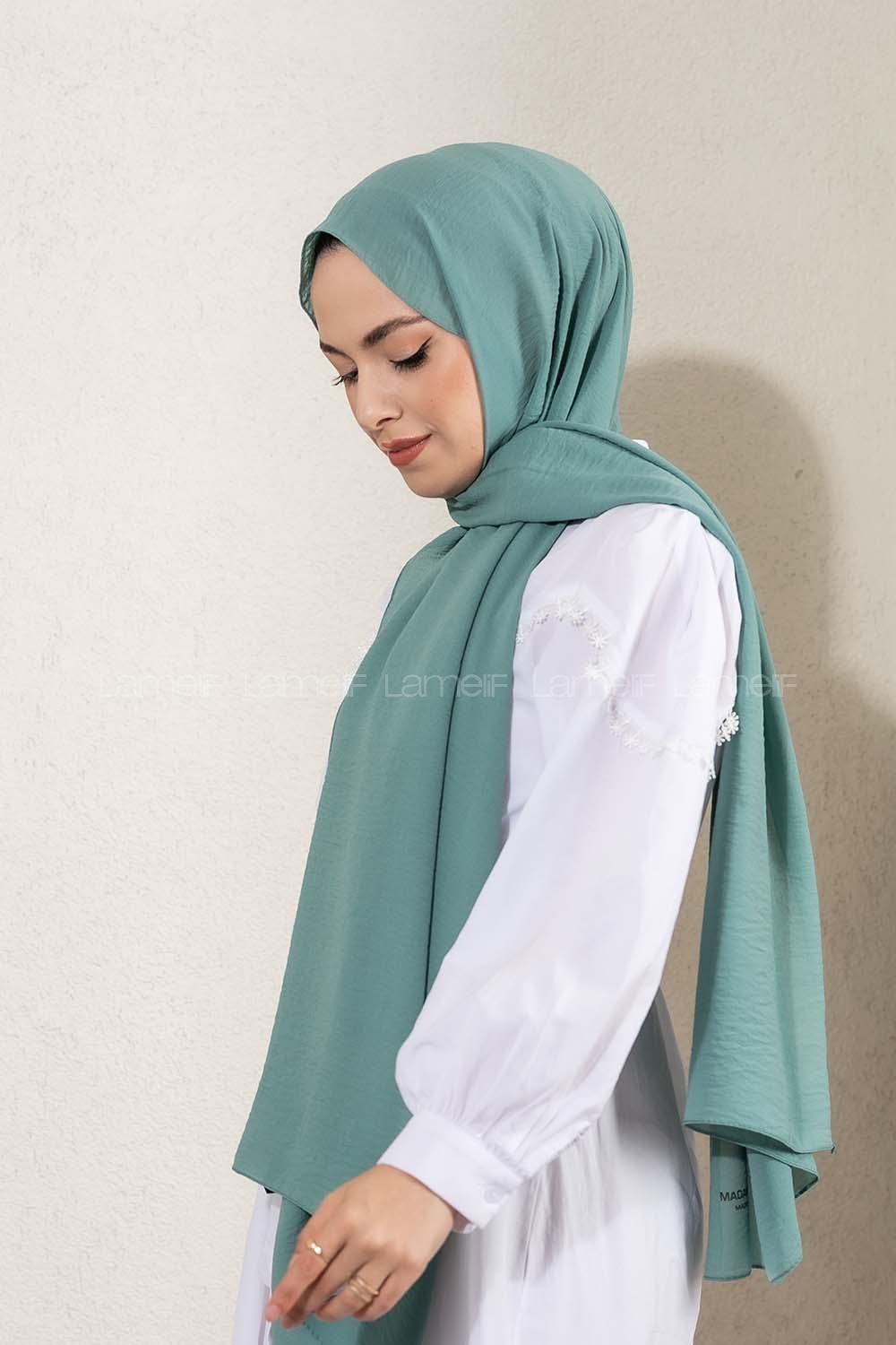 Modalamelif Çağla Yeşili Caz Şal
