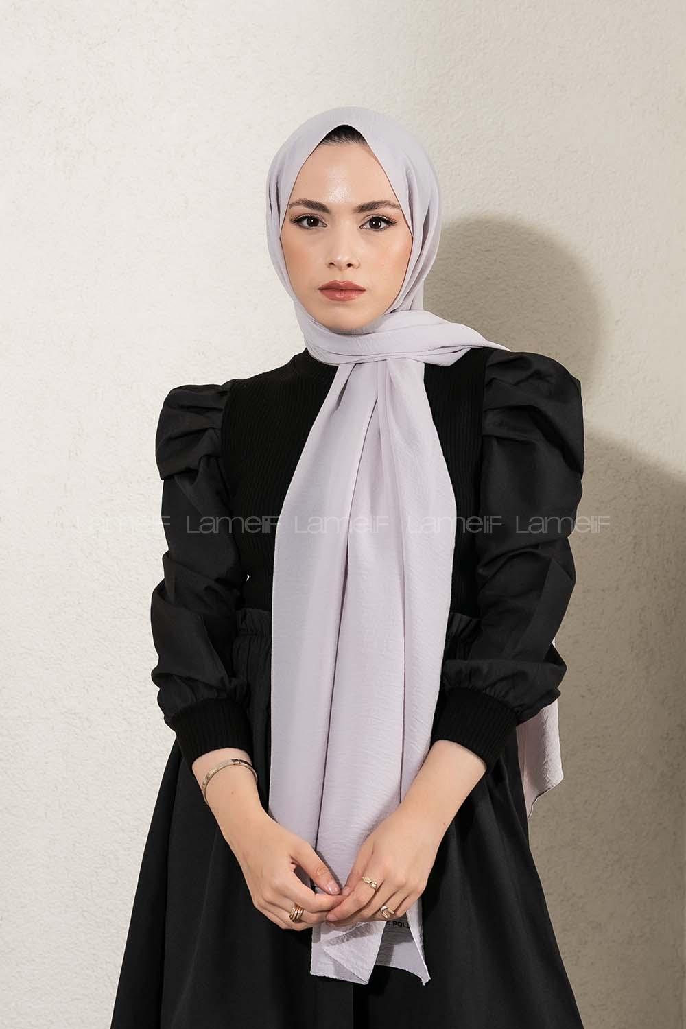 Modalamelif Taş Gri Caz Şal