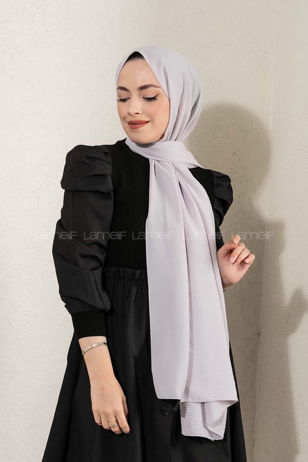 Modalamelif Taş Gri Caz Şal