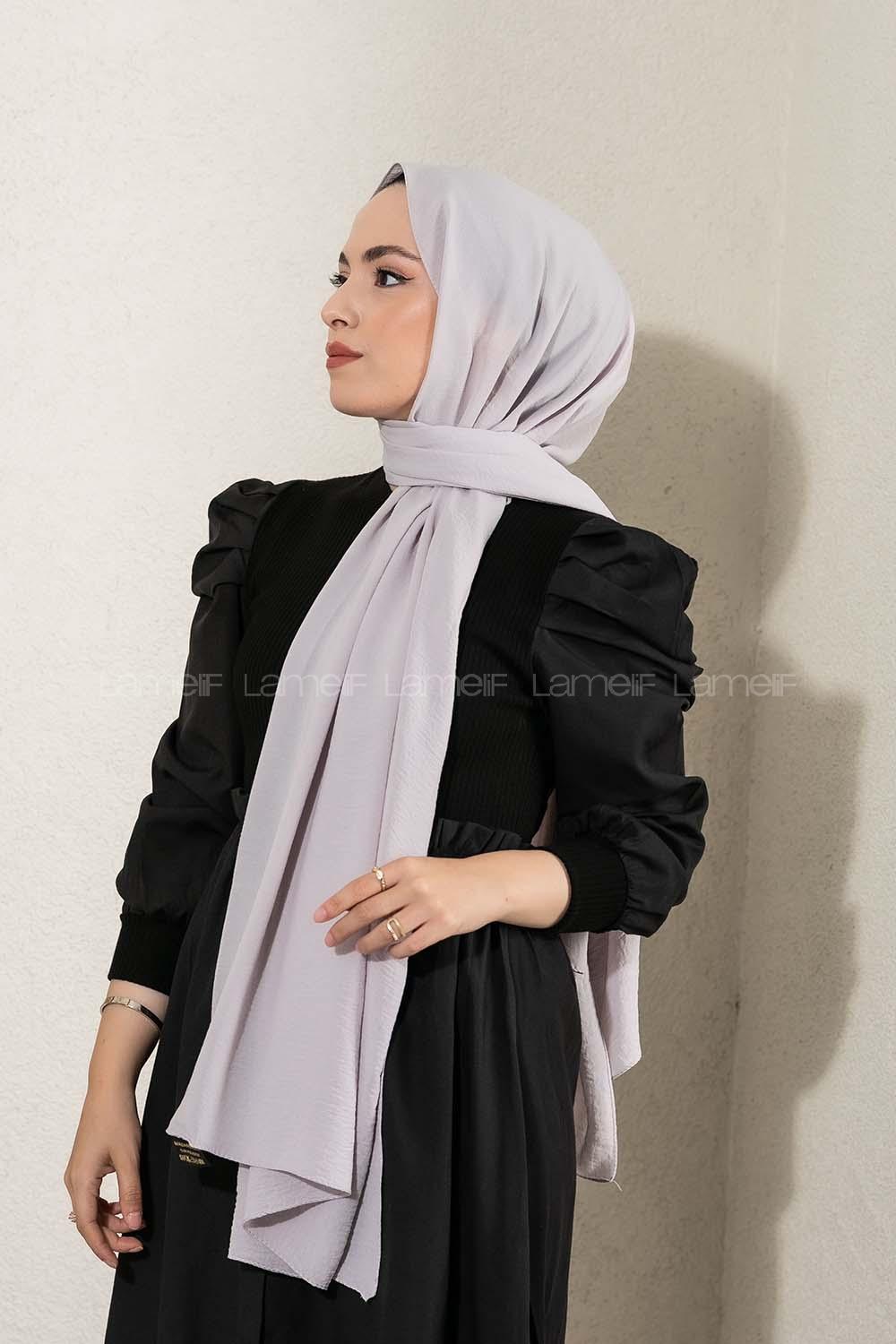 Modalamelif Taş Gri Caz Şal