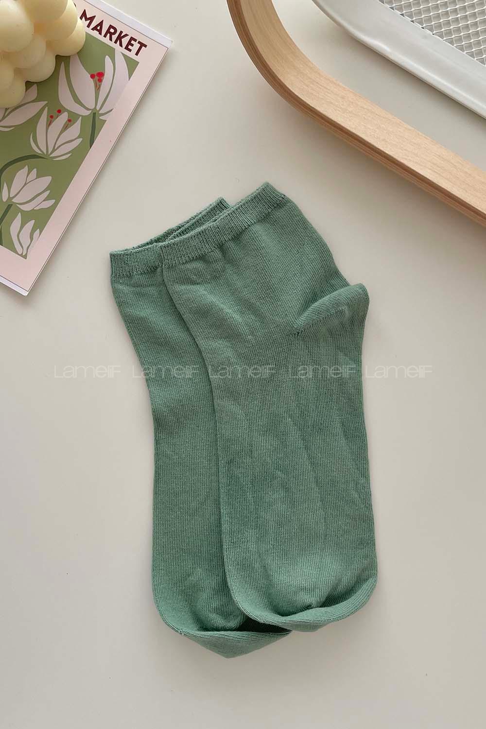 Modalamelif Çağla Yeşili Patik Çorap