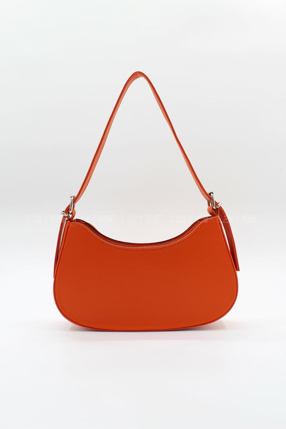 Lamelif Baget Omuz Kadın Çanta Turuncu