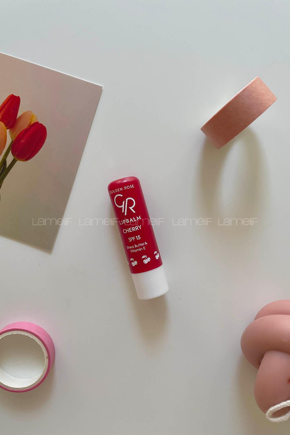 Lamelif Golden Rose Kiraz Lipbalm