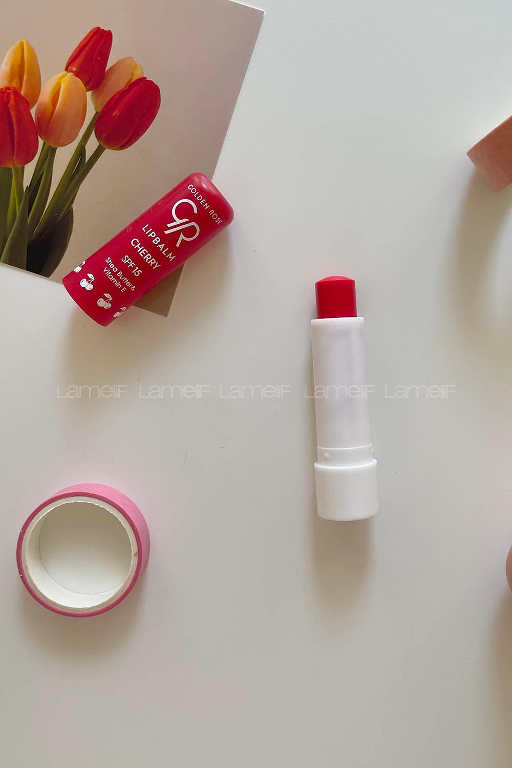 Lamelif Golden Rose Kiraz Lipbalm