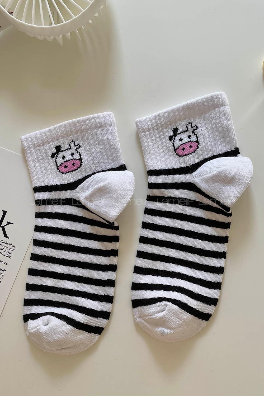 White Black Sock