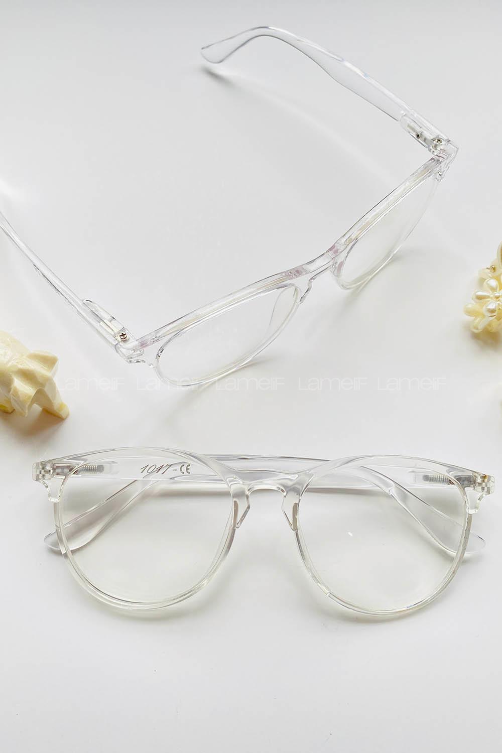 a Şeffaf Güneş Gözlüğü