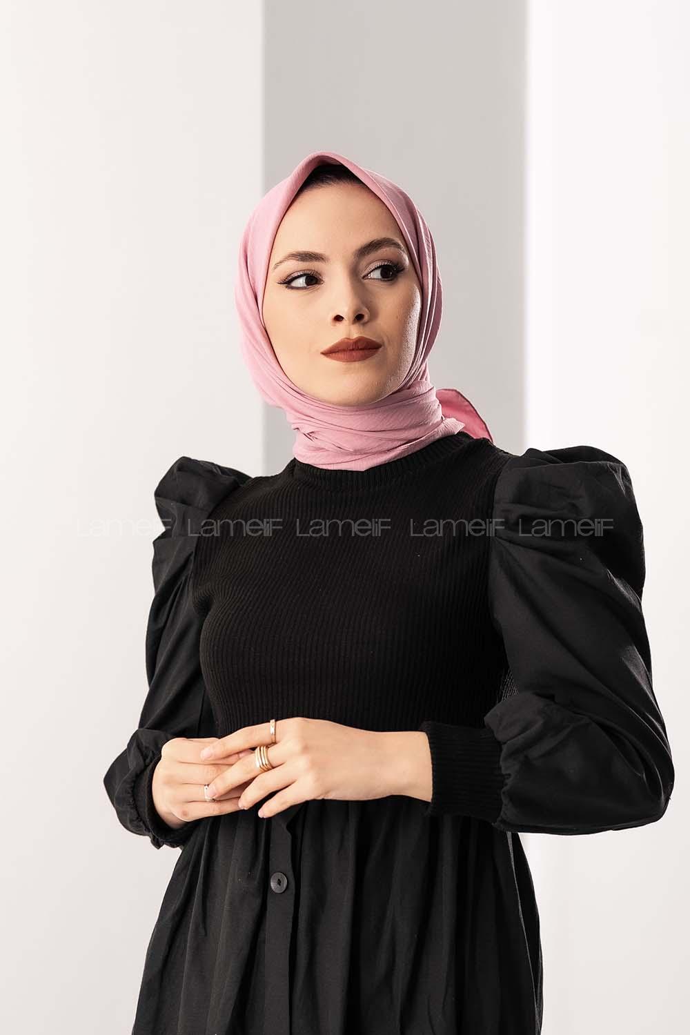 Modalamelif Koton Caz Eşarp Şeker Pembe