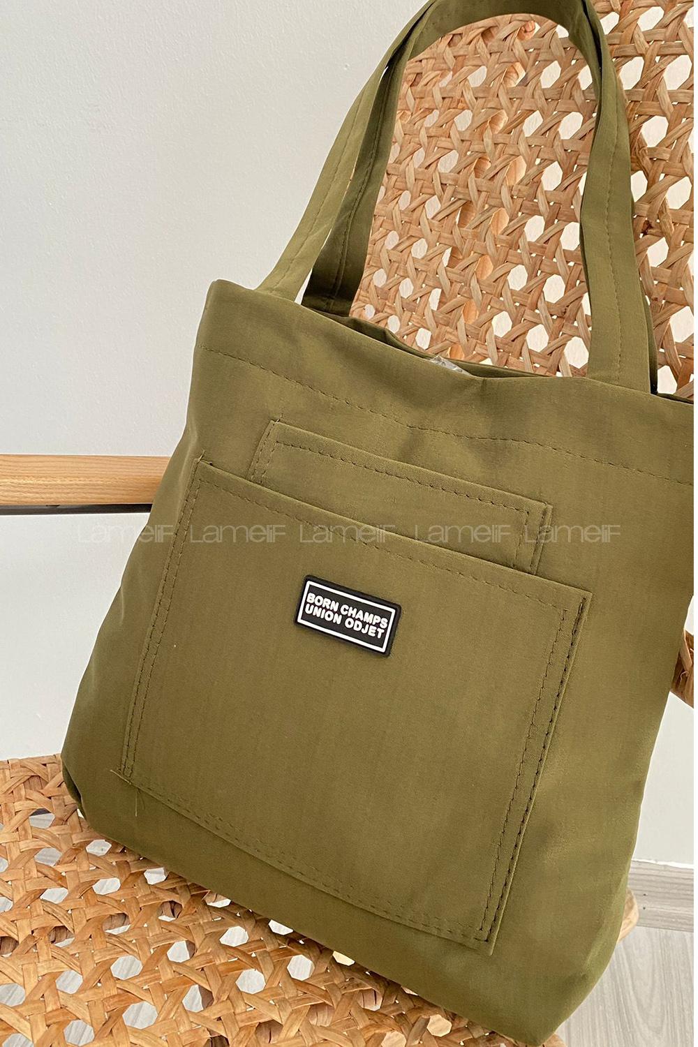 Lamelif Üç Gözlü Anton Çanta Haki