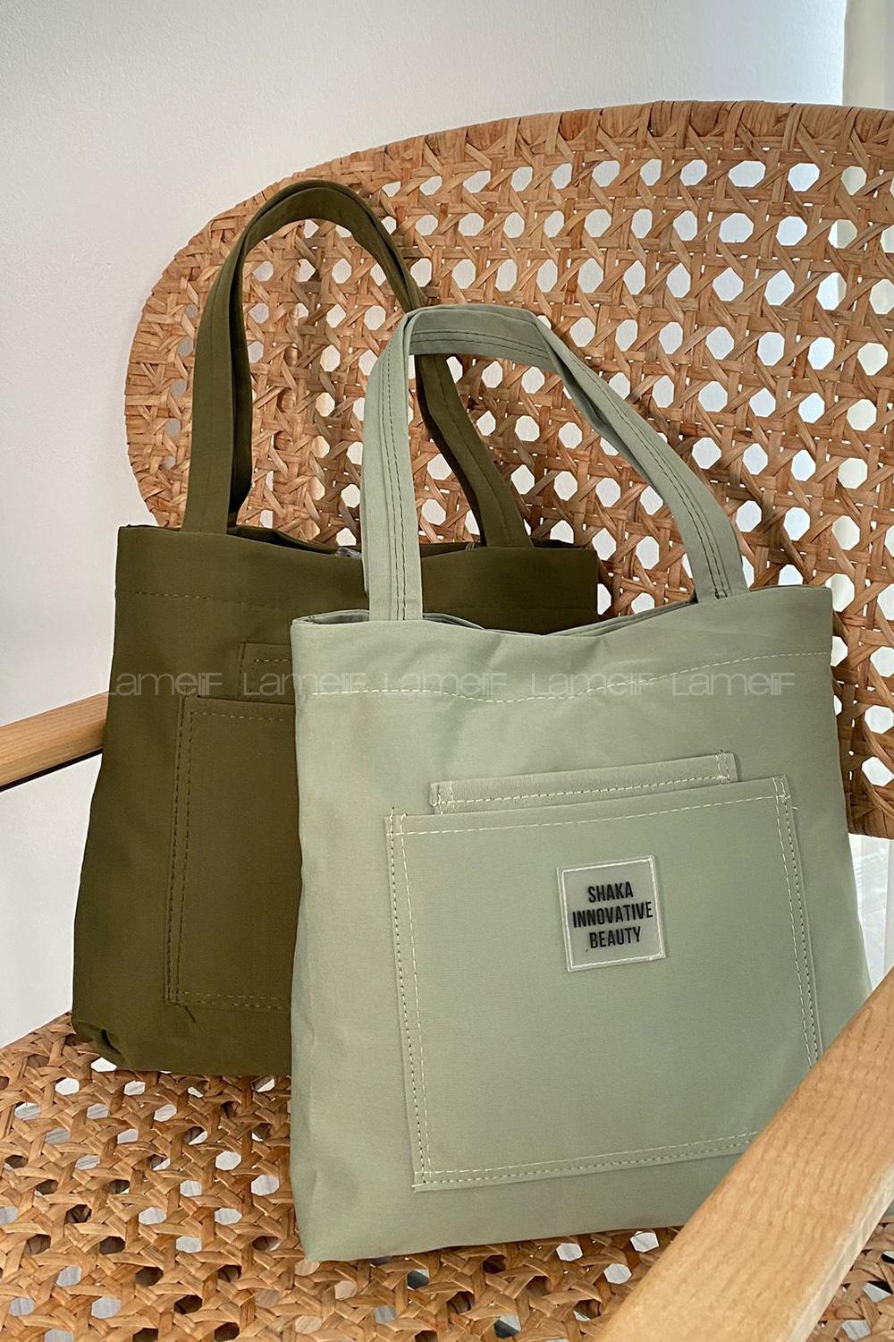 Lamelif Üç Gözlü Anton Çanta Haki