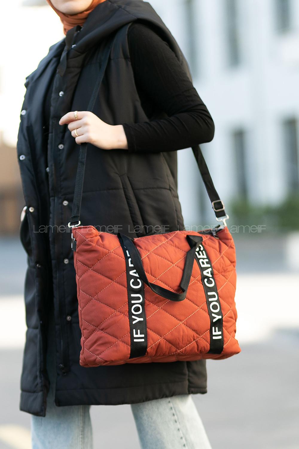 Tile With Suspenders Skin Kumas Hand Bag Arm Bag Bag