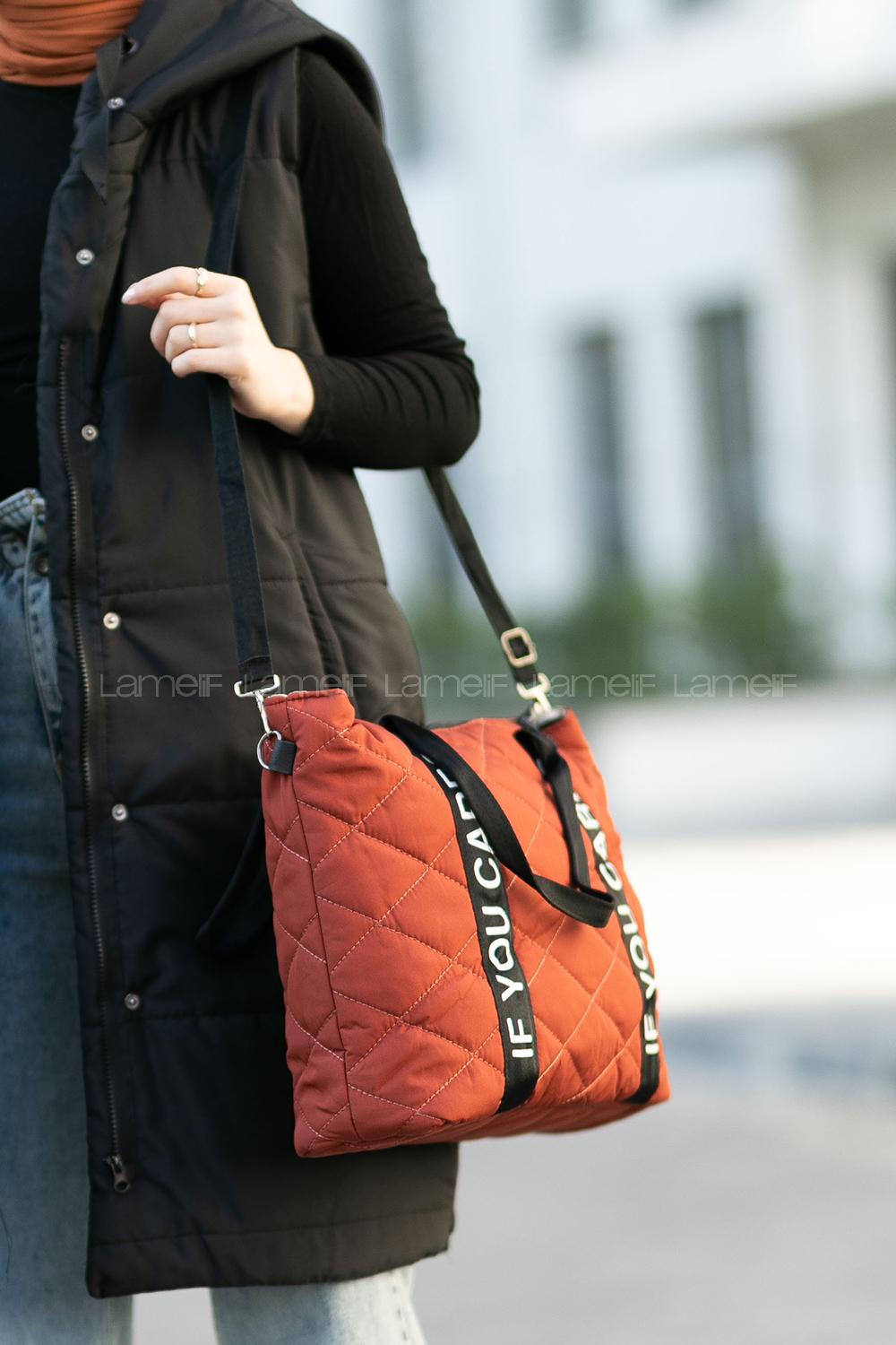 Tile With Suspenders Skin Kumas Hand Bag Arm Bag Bag